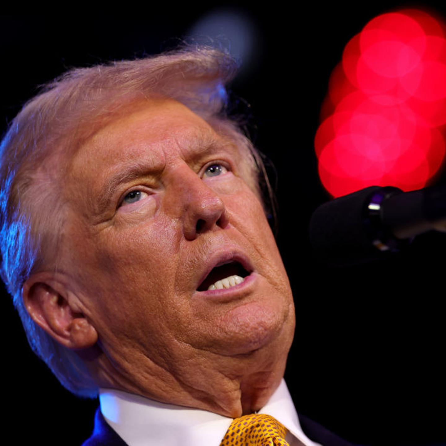 Donald Trump Addresses Annual Israeli American Council Summit In Washington