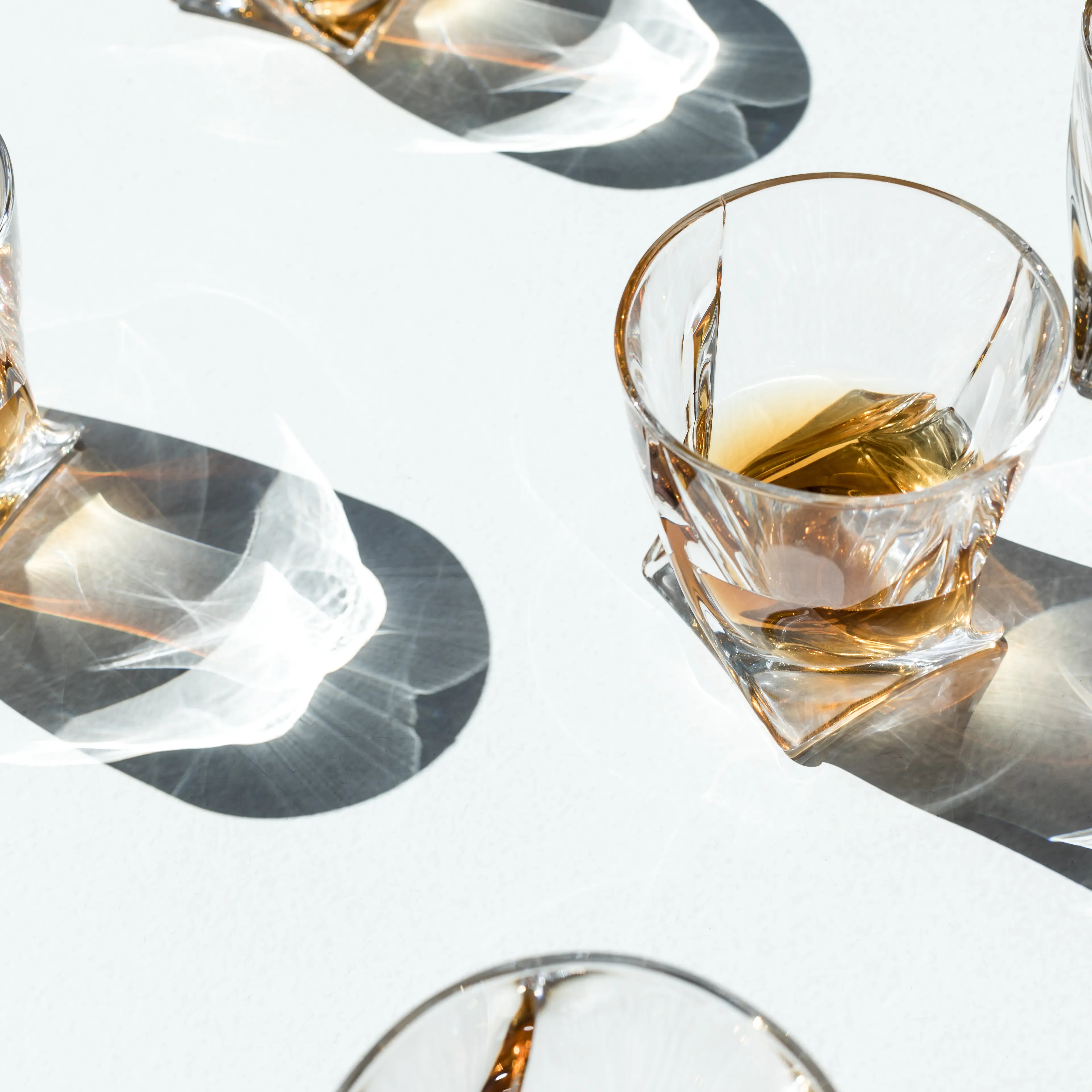 cognac in glasses