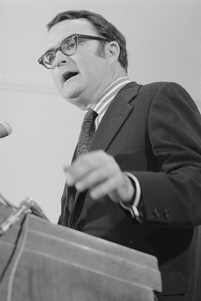 Former Federal Bureau of Investigation Director William Ruckelshaus