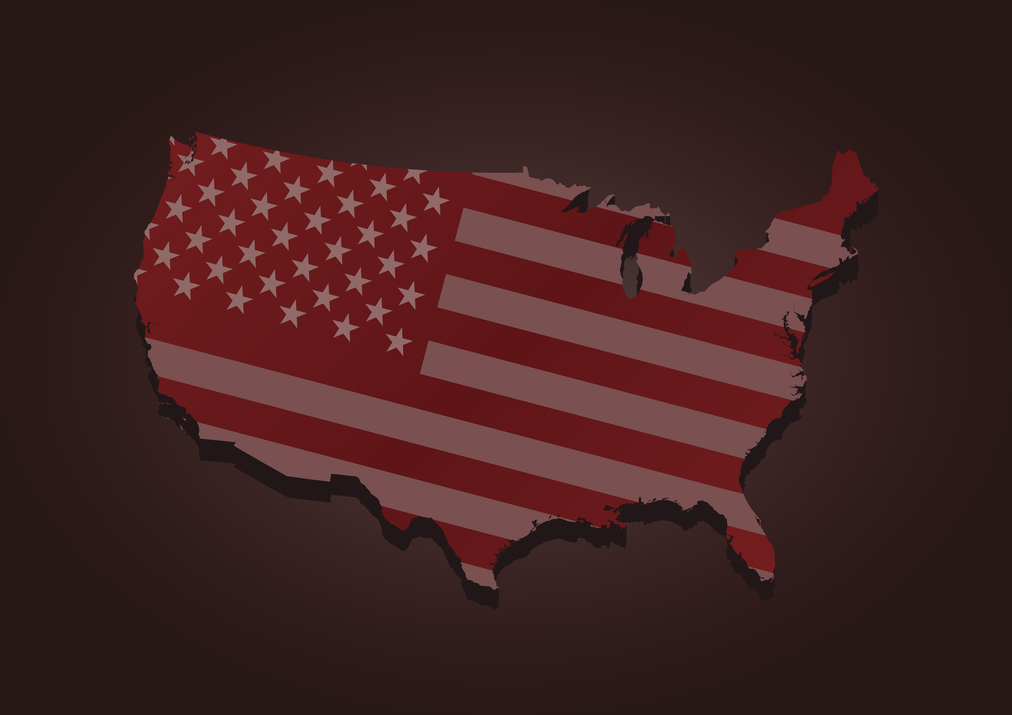 USA map