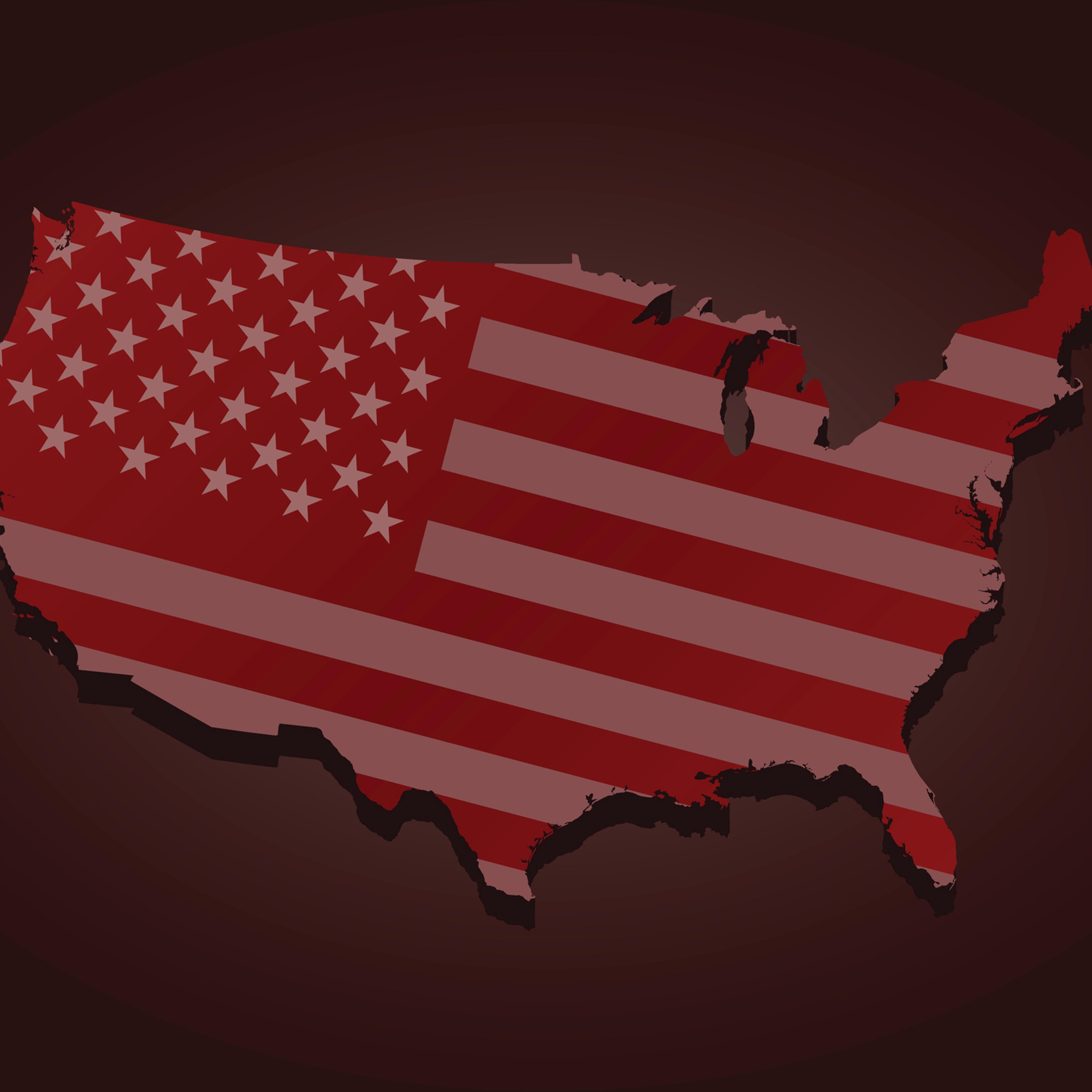 USA map
