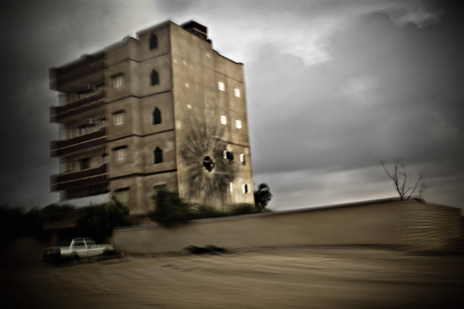 April 1, 2011. Between Ajdabiya and Brega, Libya. 
