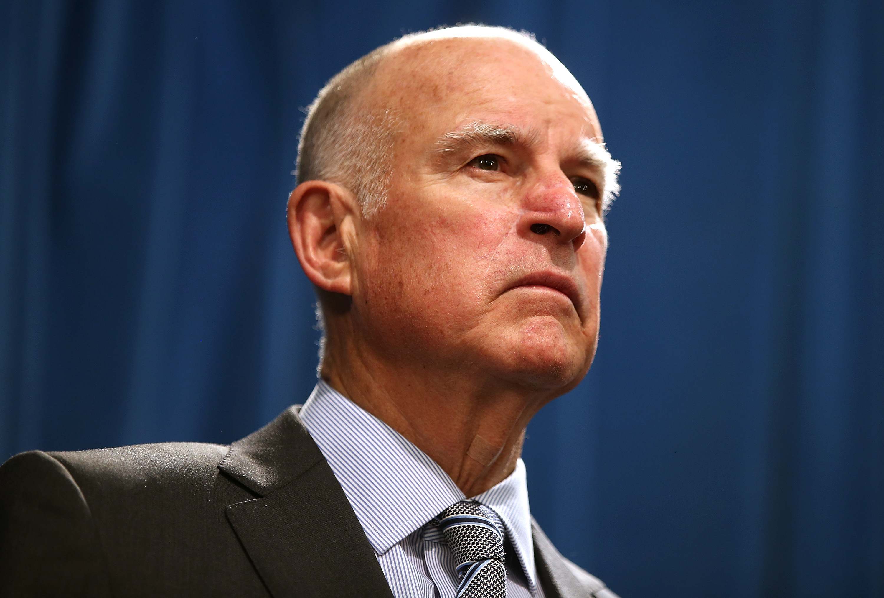 Gov. Jerry Brown Announces Emergency Drought Legislation