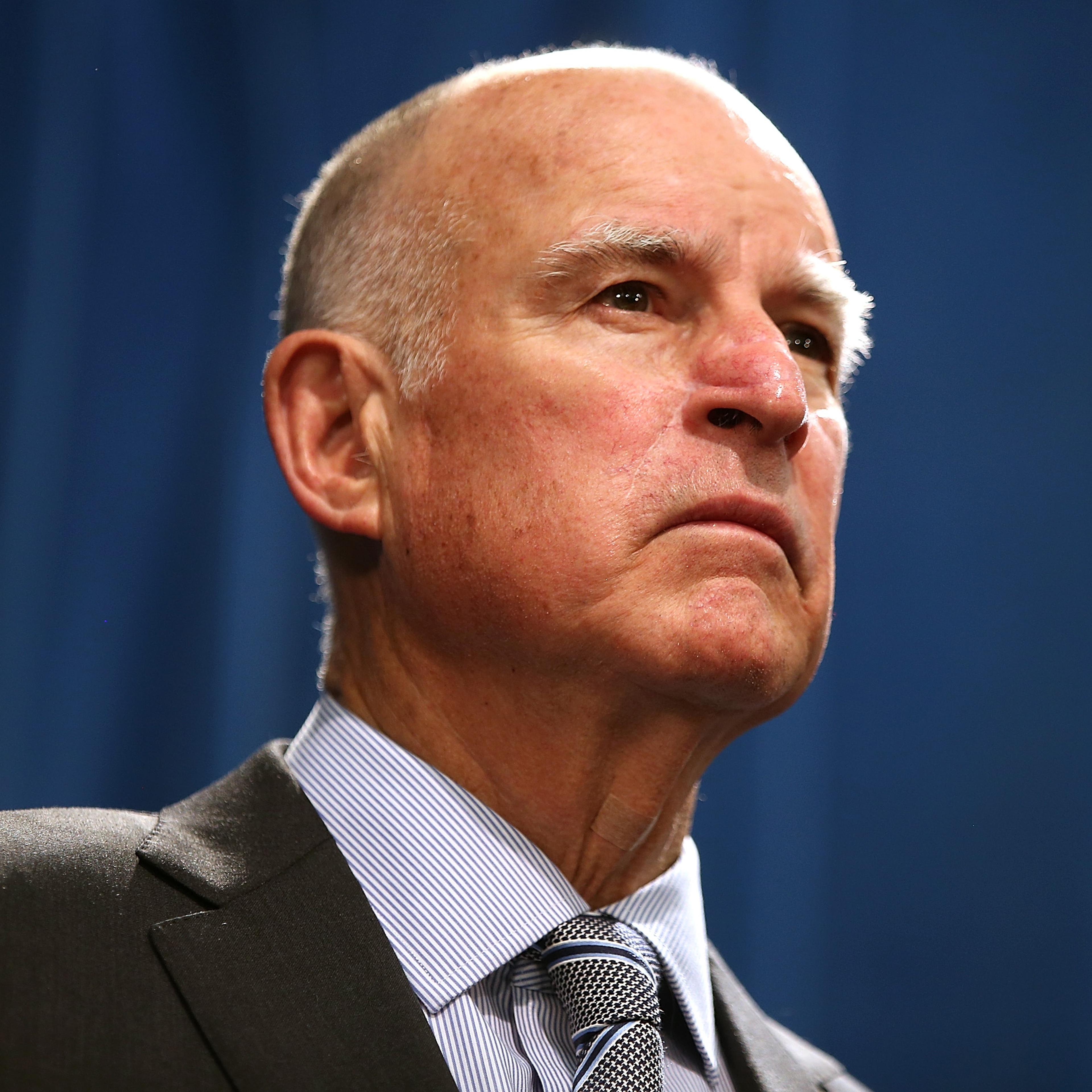 Gov. Jerry Brown Announces Emergency Drought Legislation