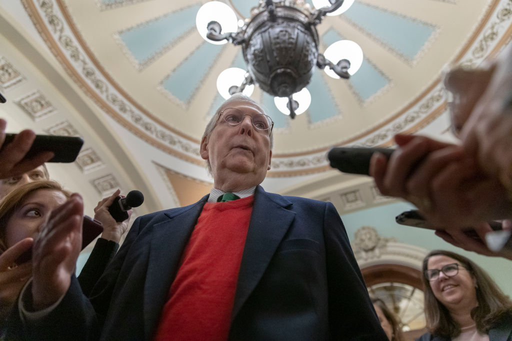 Negotiations Resume On Budget On Capitol Hill After Partial Government Shutdown