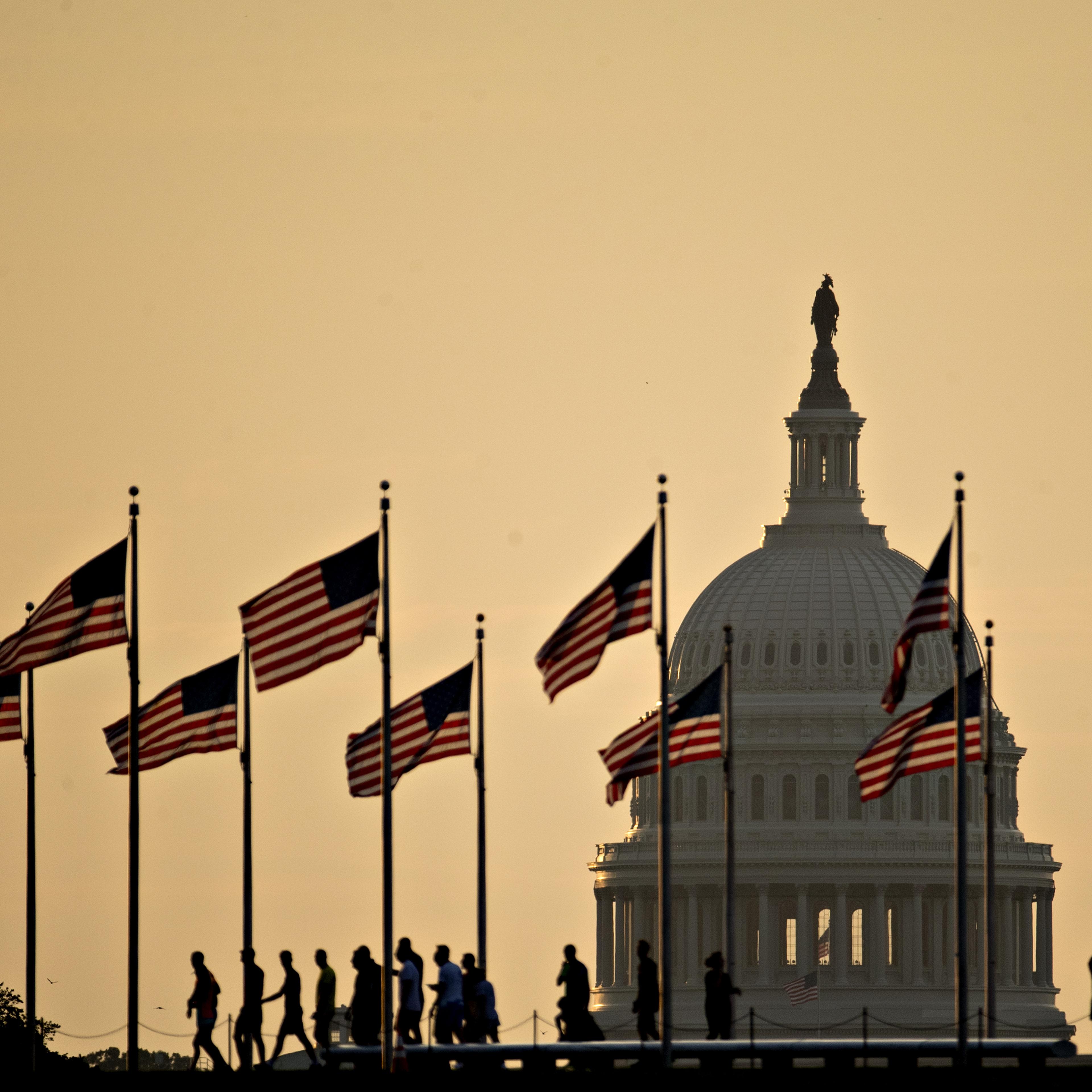 Views Of The U.S. Capitol As Obstacles Await Lawmakers During Its Three-Week Stretch