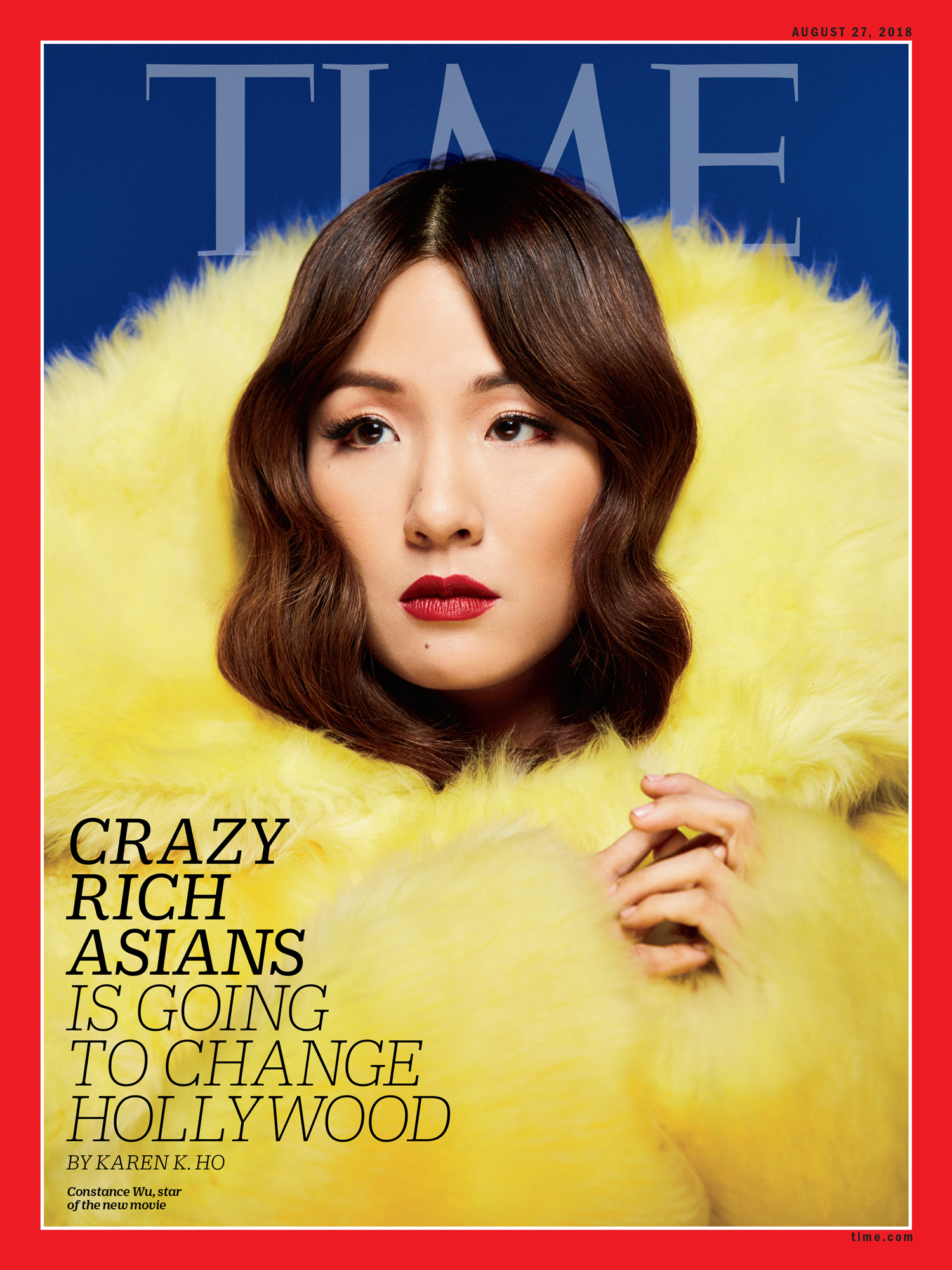 Crazy Rich Asians Time International cover