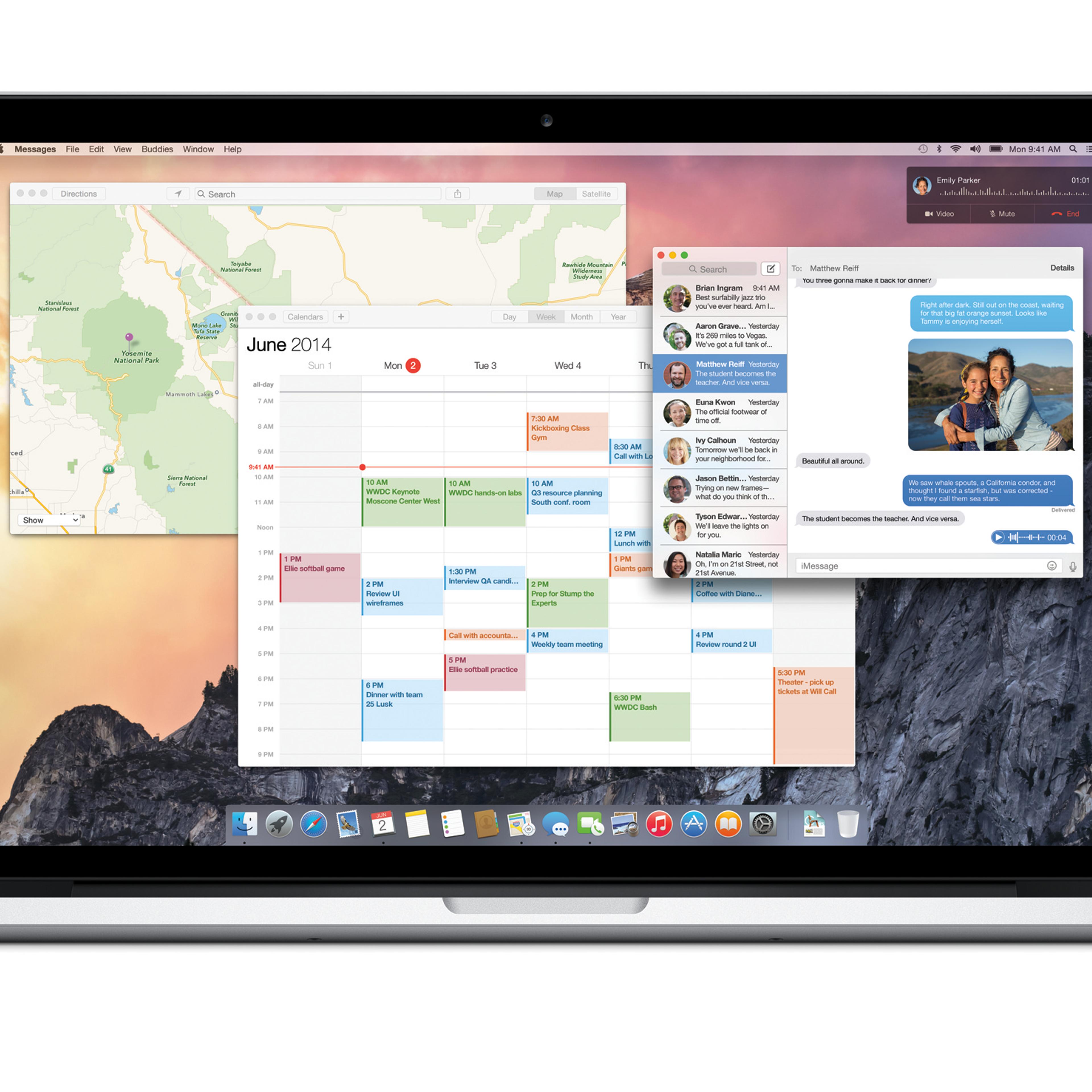 Mac OSX Yosemite Apple