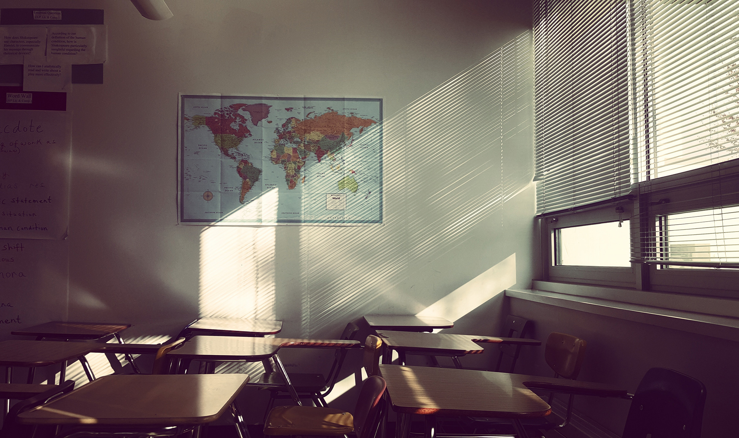 Interior Of Classroom