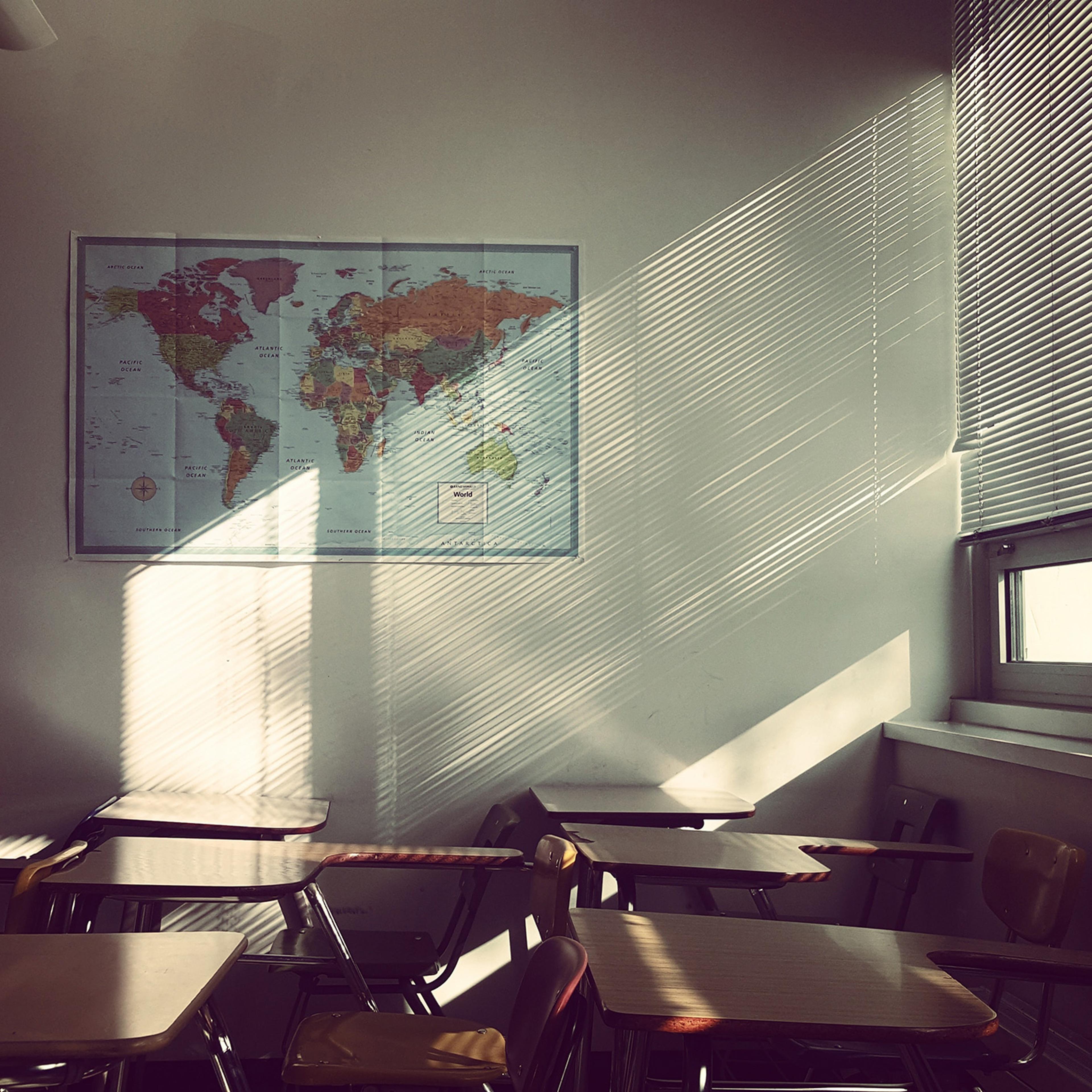 Interior Of Classroom