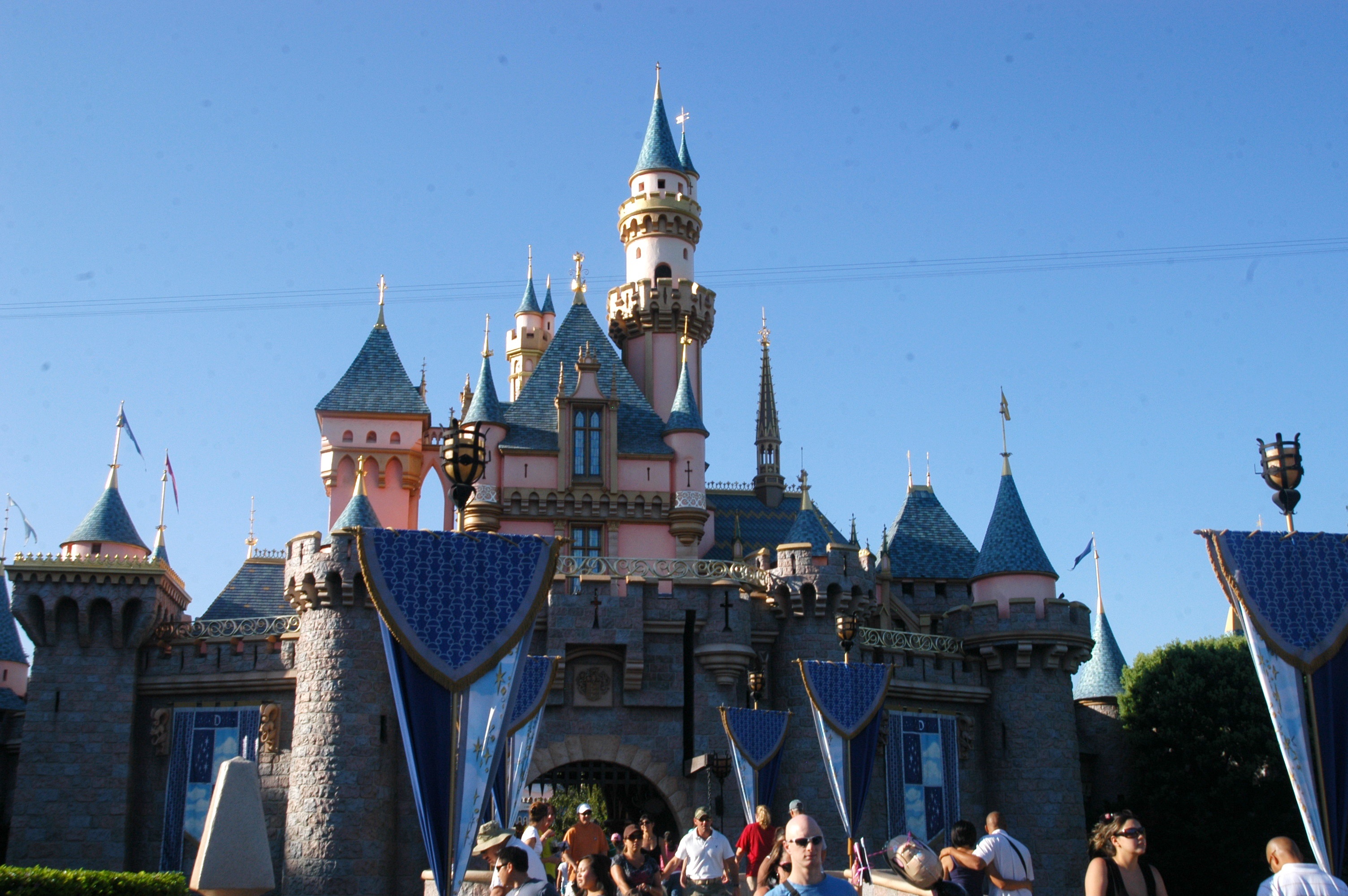 Cinderellas Schlo?, 'Disneyland Resort', Anaheim bei Los Angeles