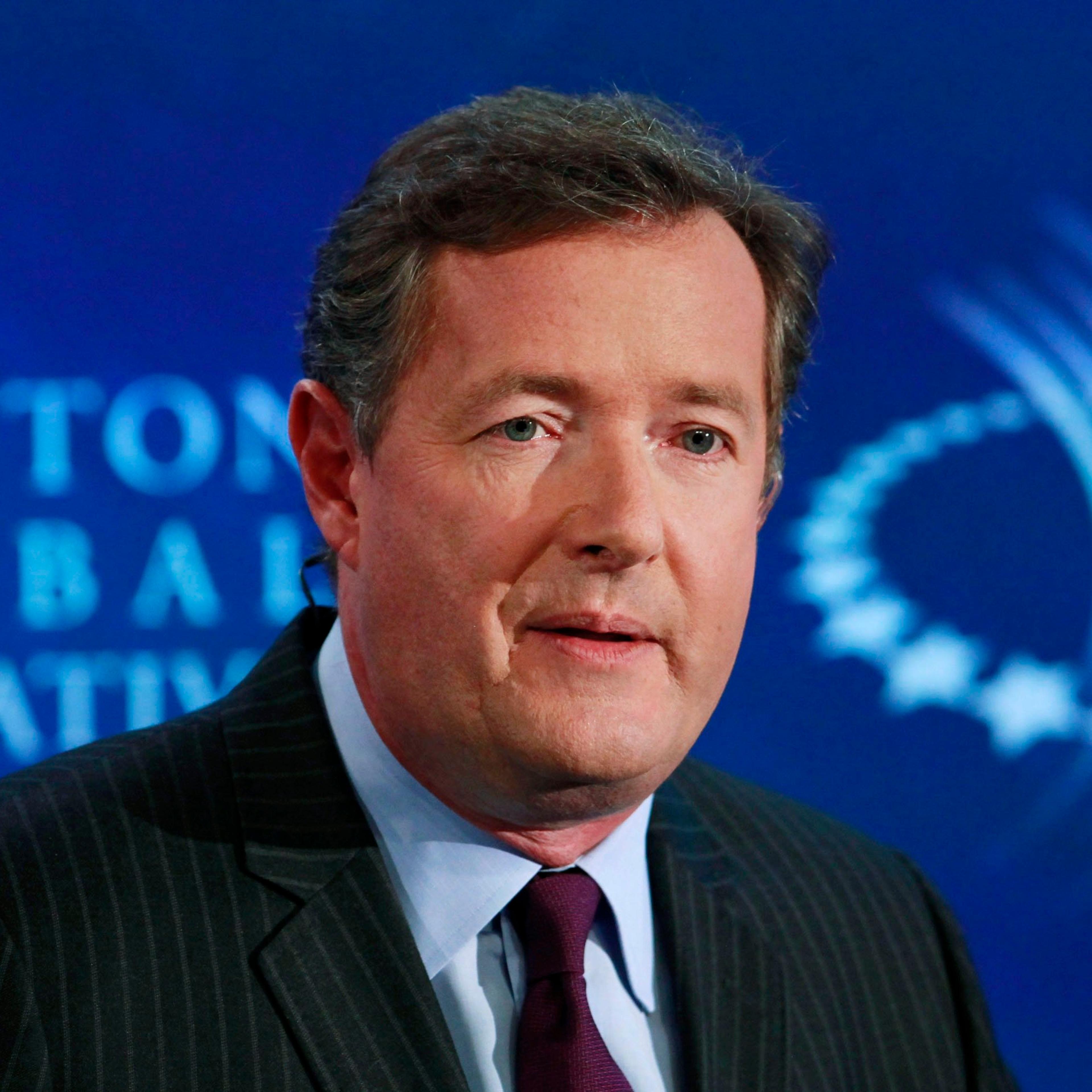 Television host Piers Morgan during the Clinton Global Initiative 2012 (CGI) in New York City, on Sept. 25, 2012.