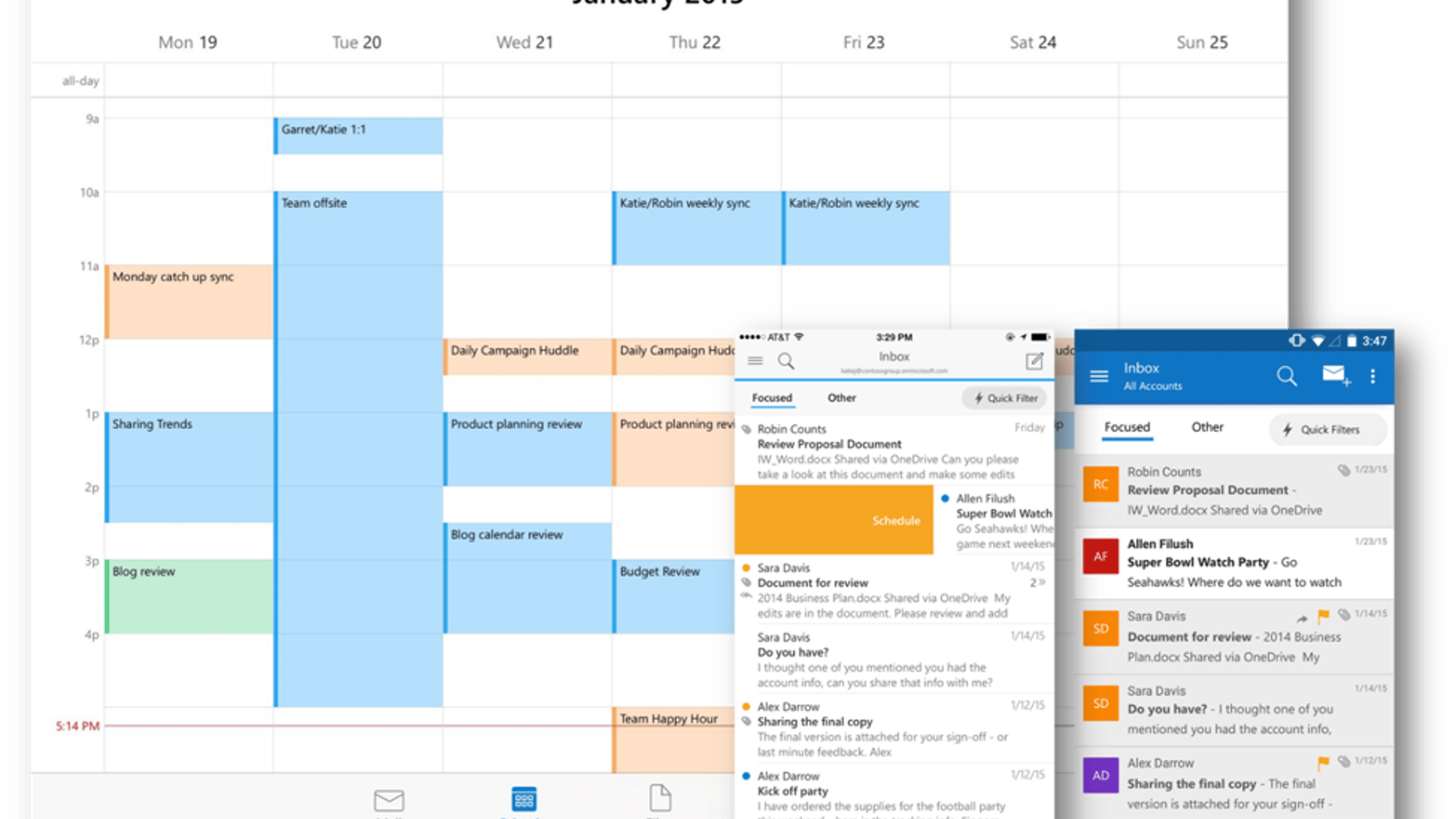 Microsoft Releases Outlook Email App For Android And IPhone Users microsoft-releases-outlook-email-app-for-android-and-iphone-users