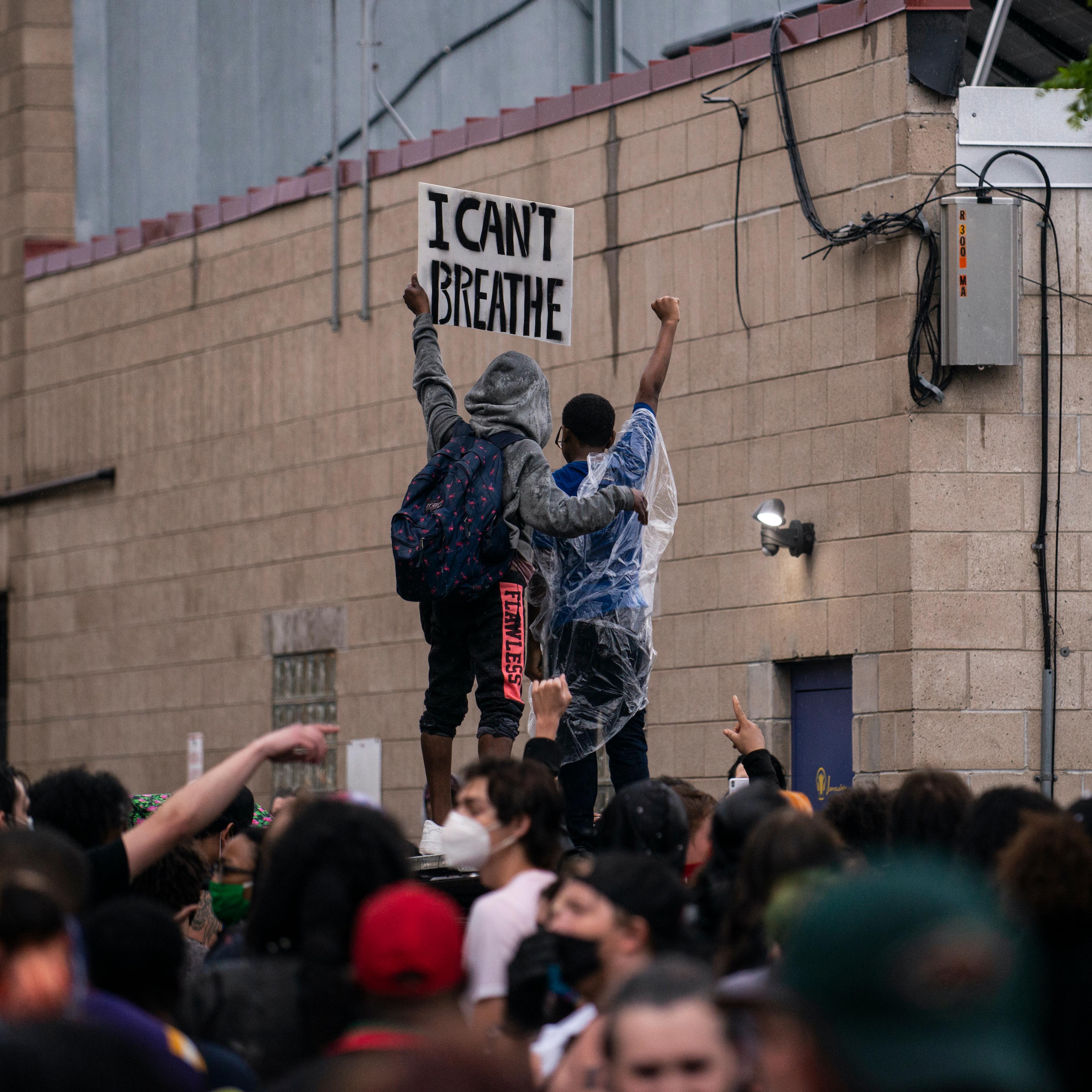 'I Can't Breathe' Protest Held After Man Dies In Police Custody In Minneapolis