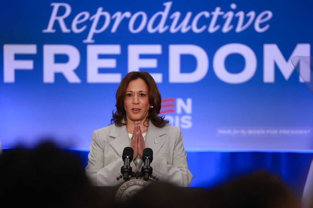 VP Harris Campaigns In Florida As State's Restrictive Abortion Law Takes Effect