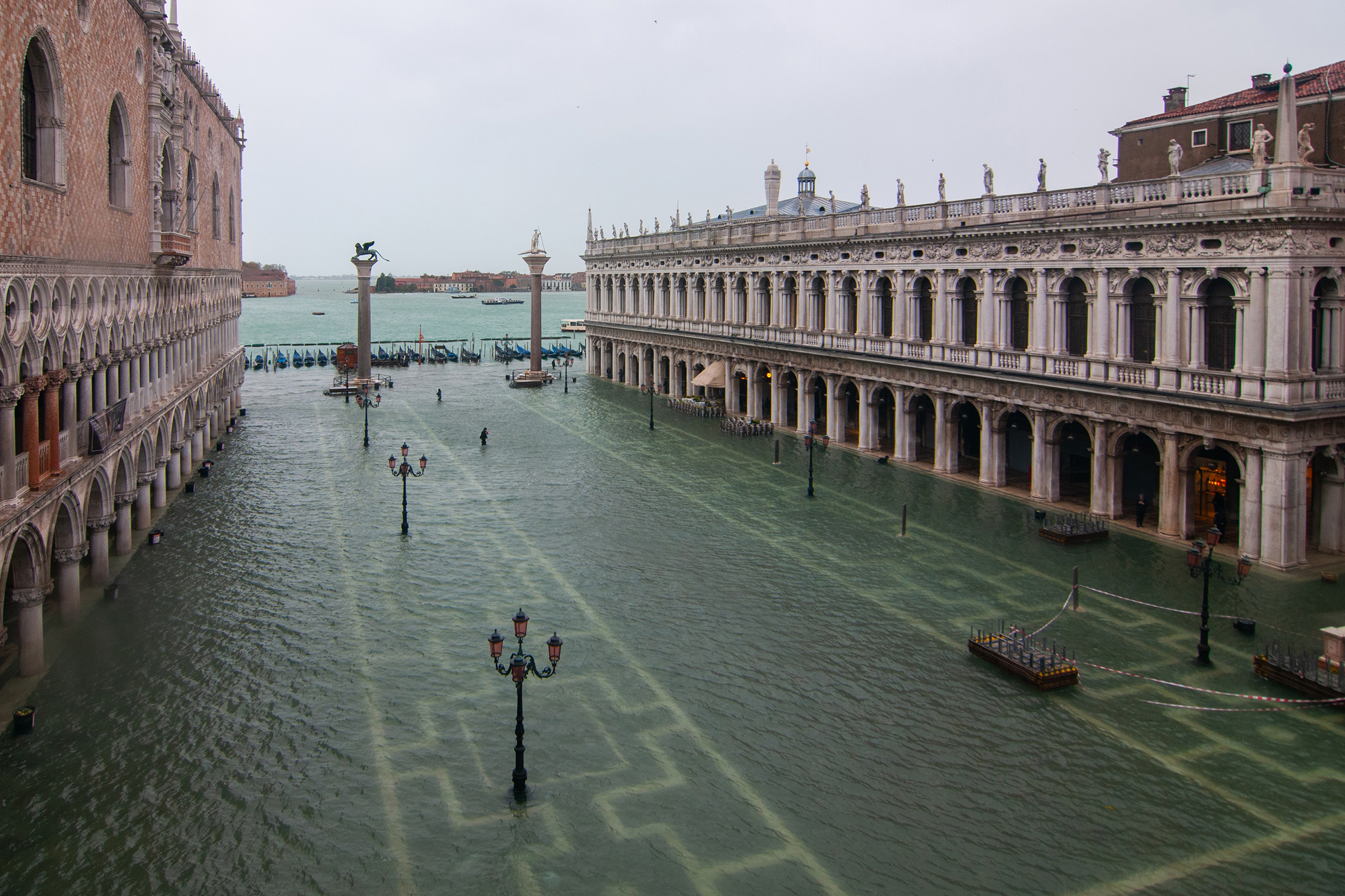Venice High Water Floods Continues