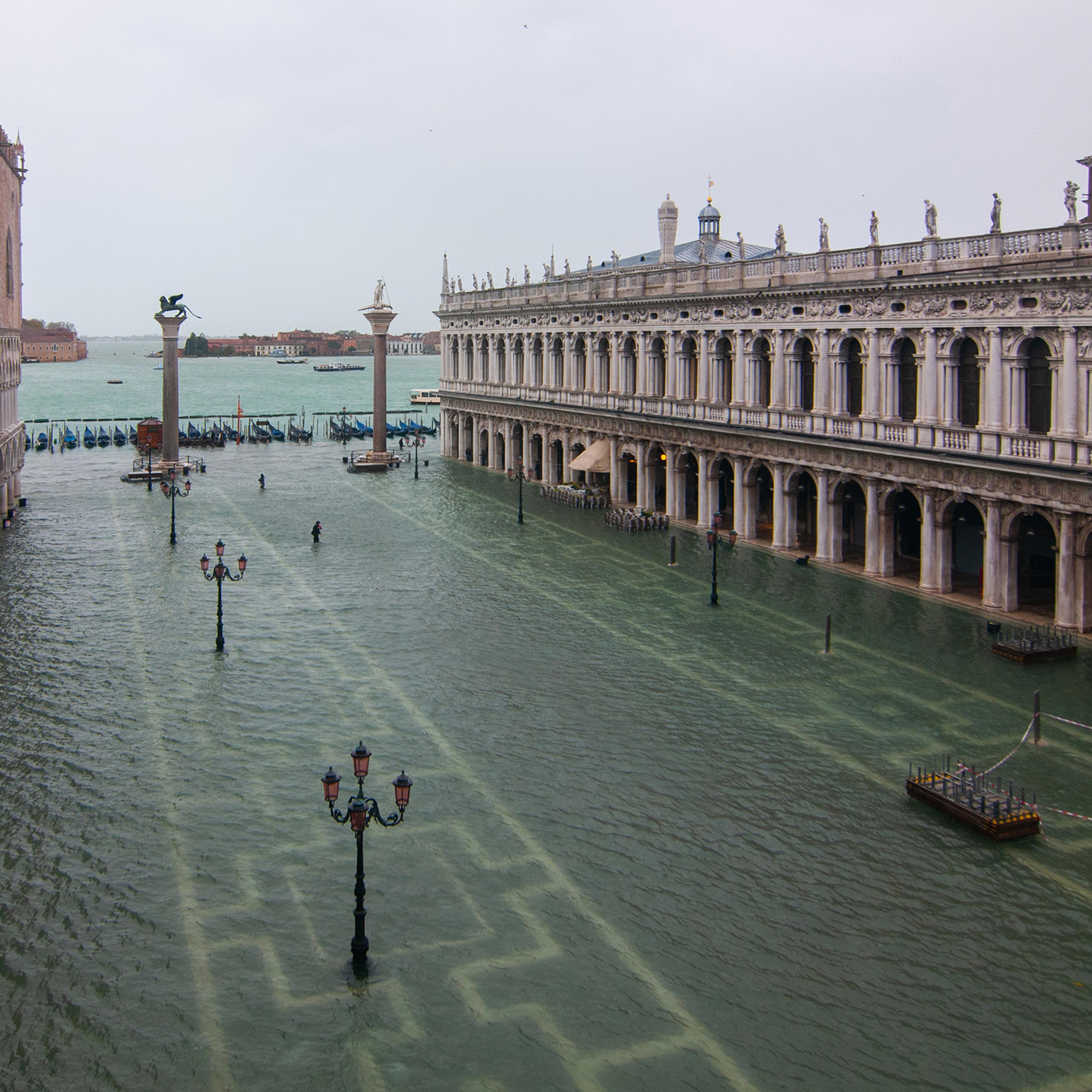 Venice High Water Floods Continues