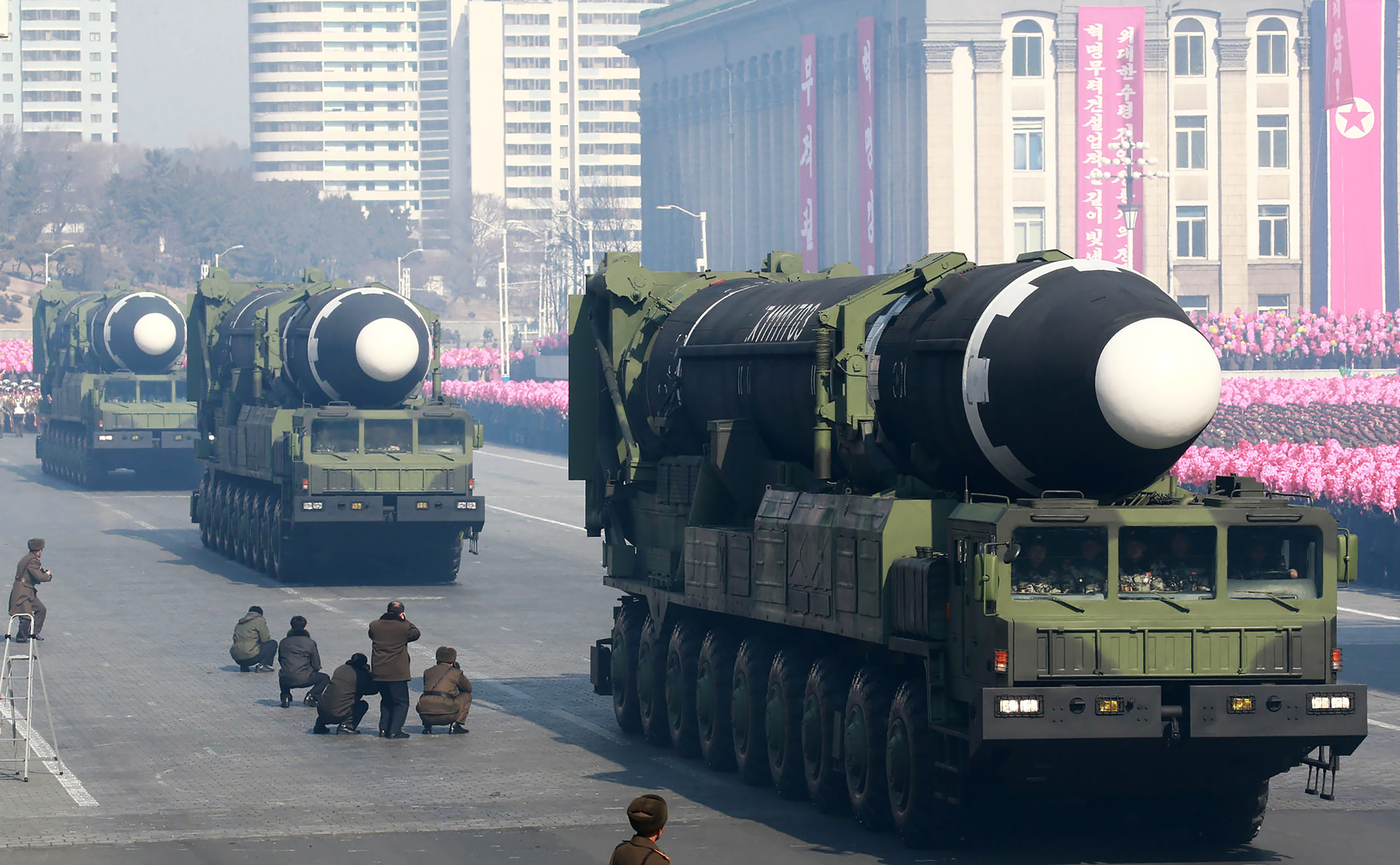 NKOREA-MILITARY-PARADE