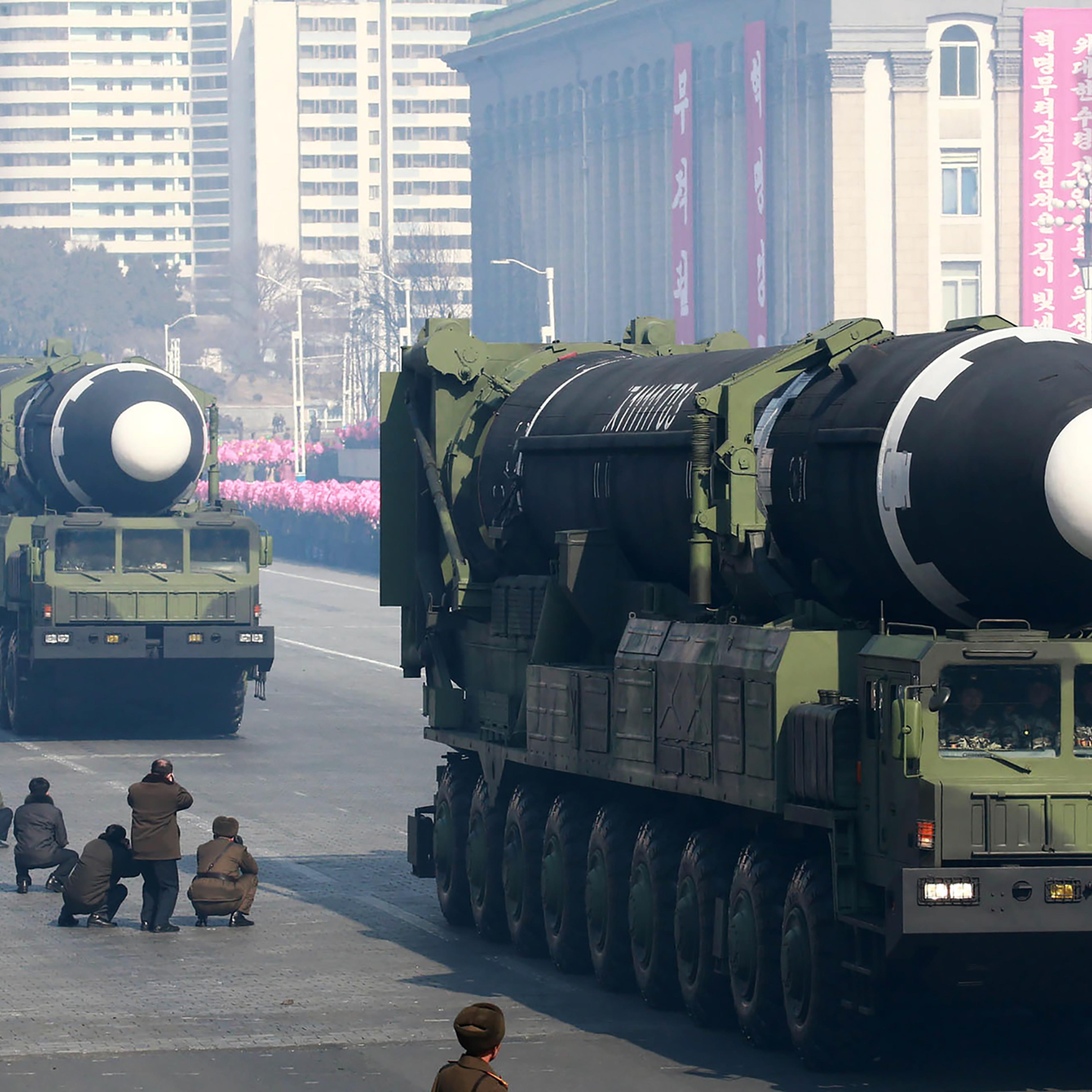 NKOREA-MILITARY-PARADE