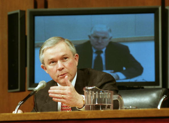 Jeff Sessions, R-Ala., during the Joint Economic Committee hearing on issues relating to high technology in 1999.