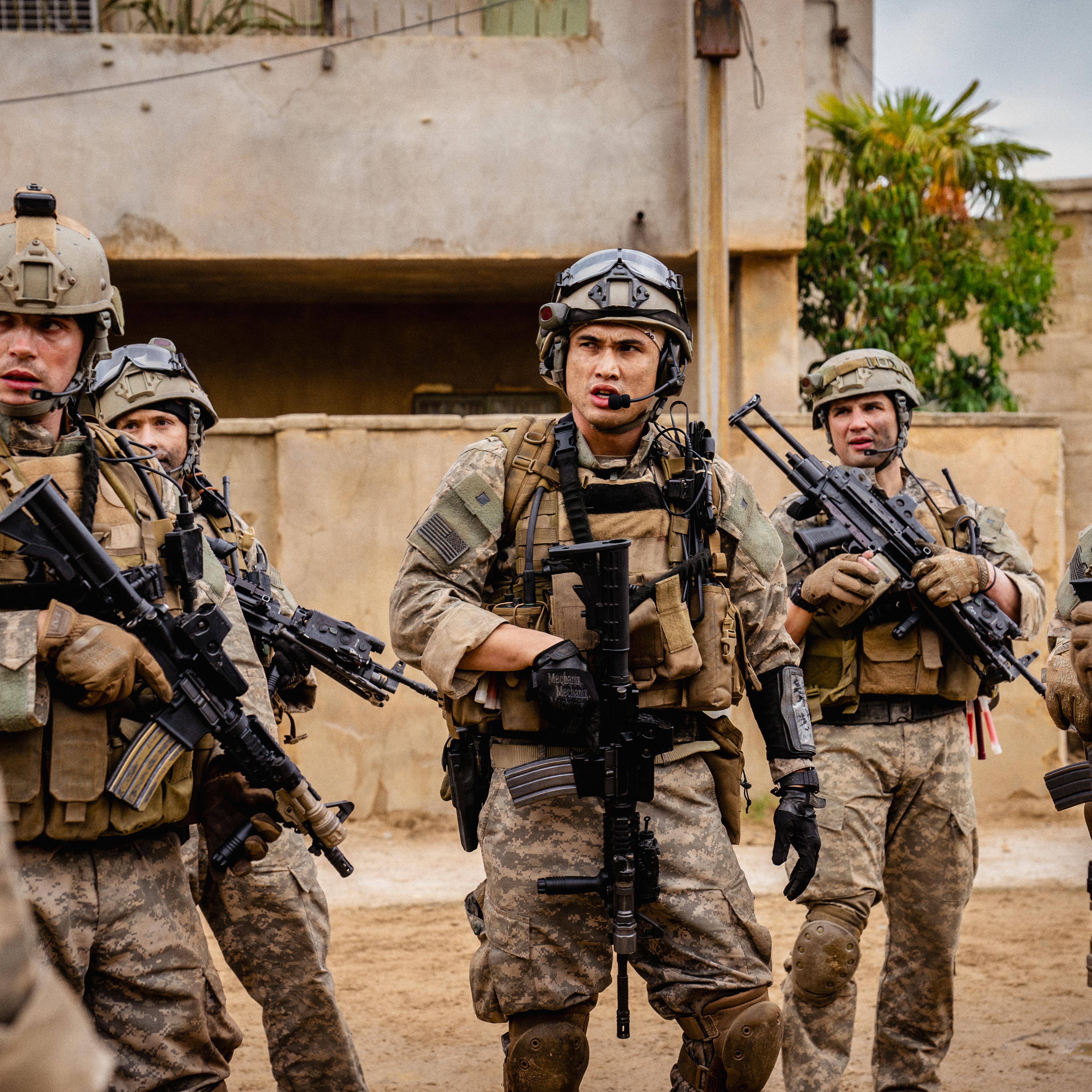 A scene from the 2025 film Warfare