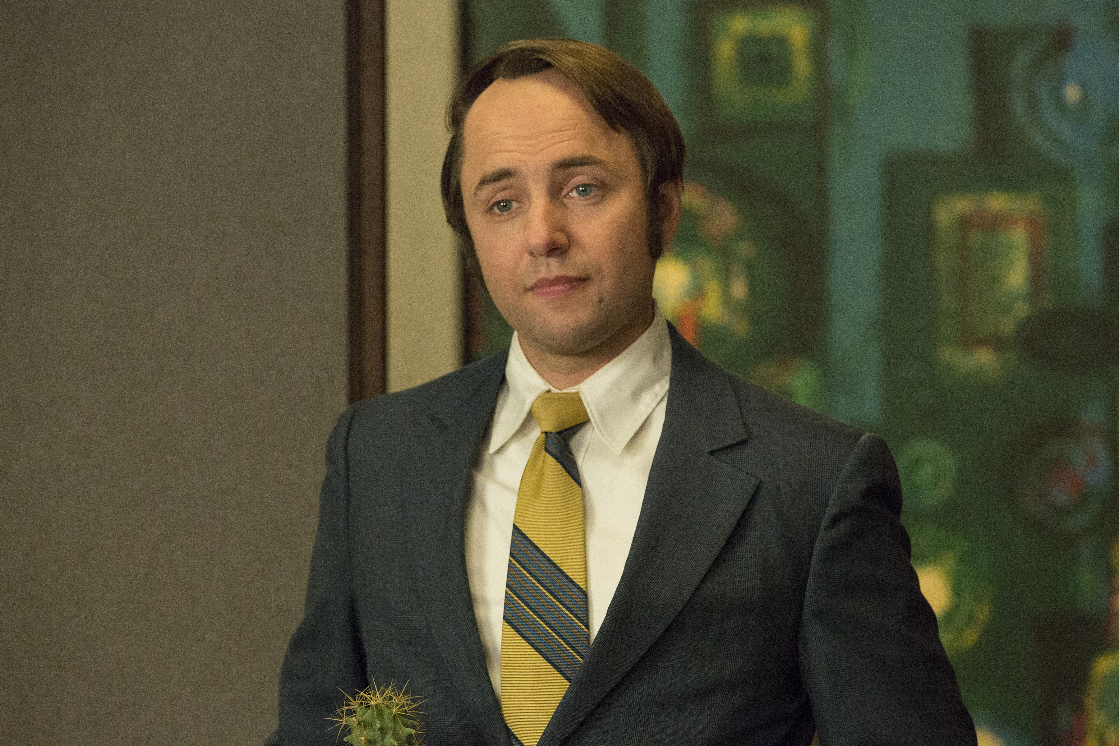 Vincent Kartheiser as Pete Campbell - Mad Men _ Season 7B, Episode 14 - Photo Credit: Michael Yarish/AMC