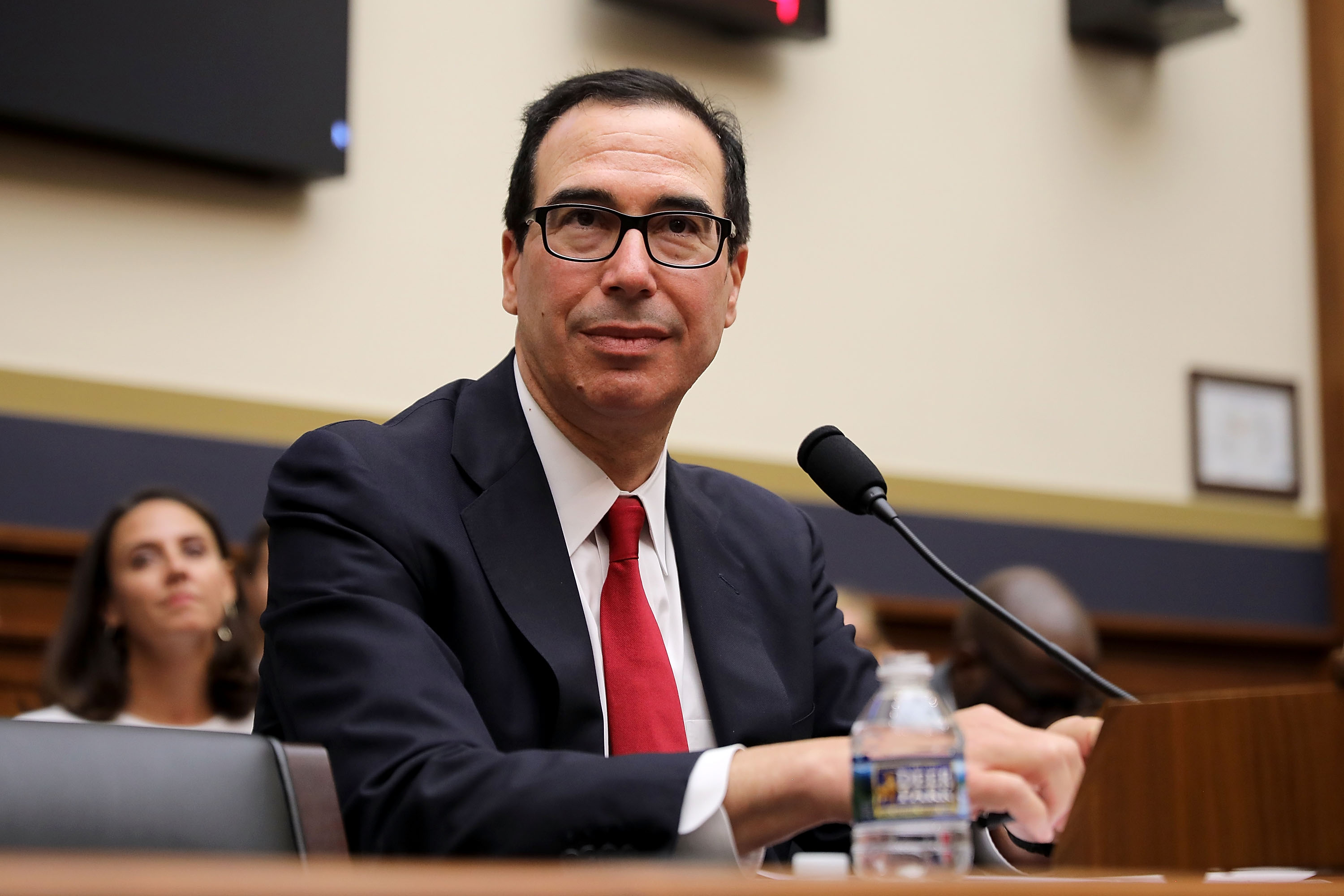 Mnuchin answering questions