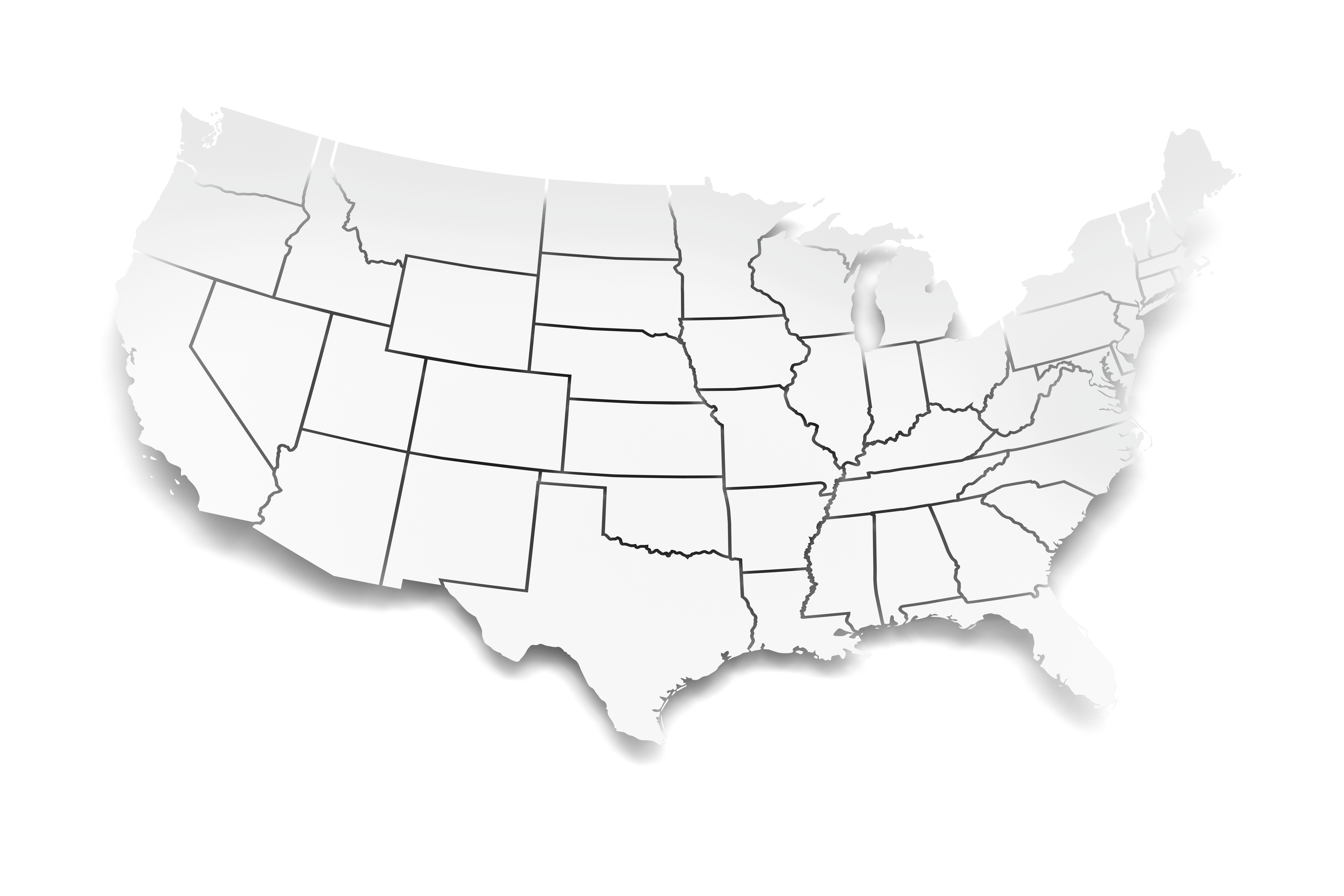 Map of America