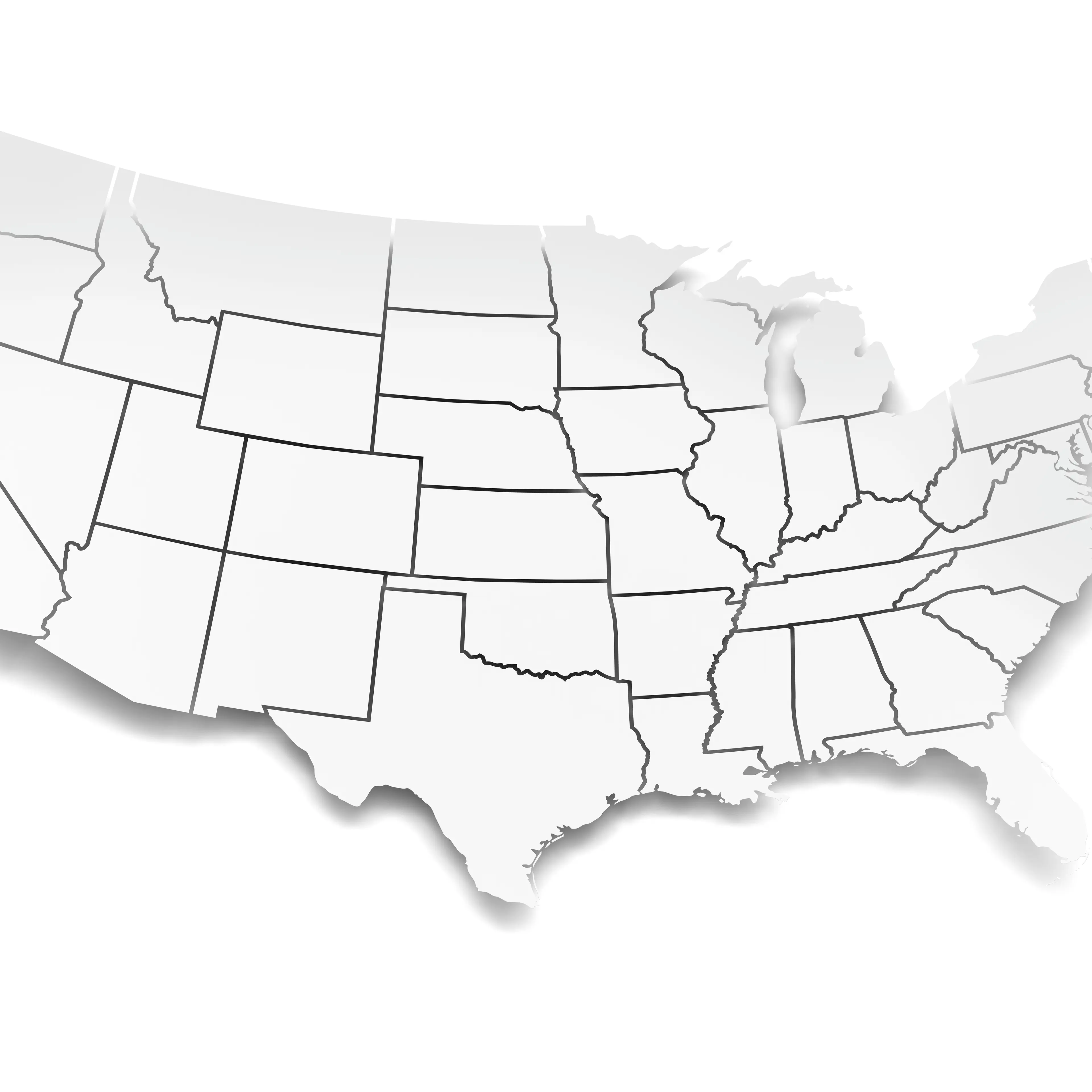 Map of America
