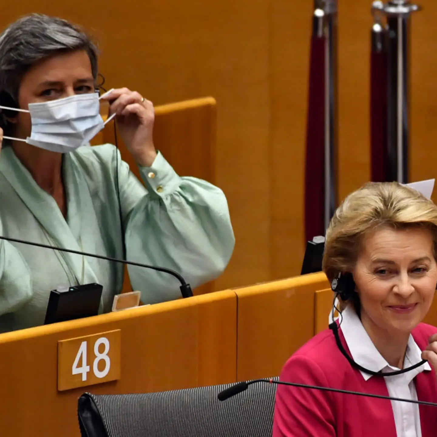 President Von der Leyen Presents EU Virus Finance Recovery Plan