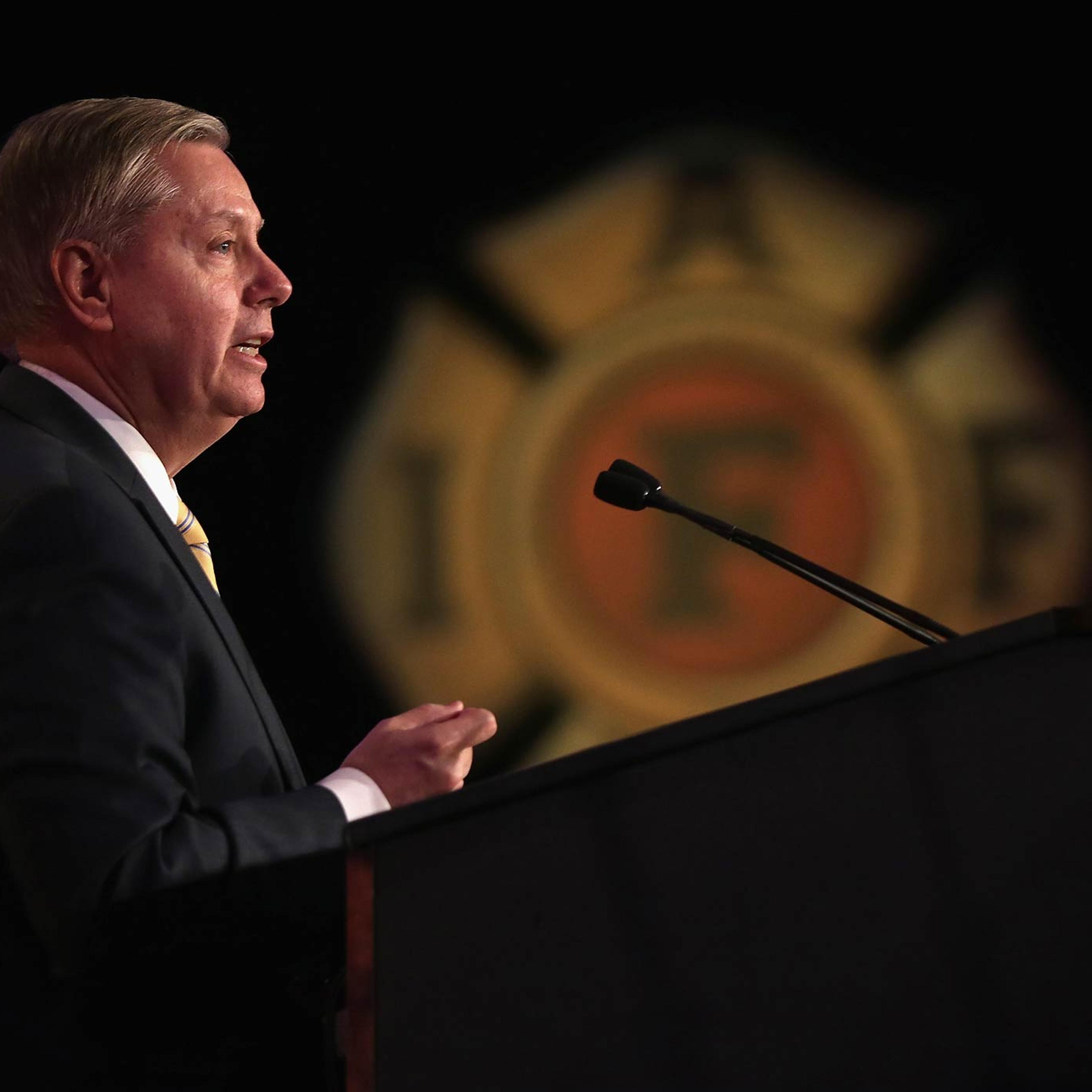 Presidential Hopefuls Address International Association Of Fire Fighters Forum