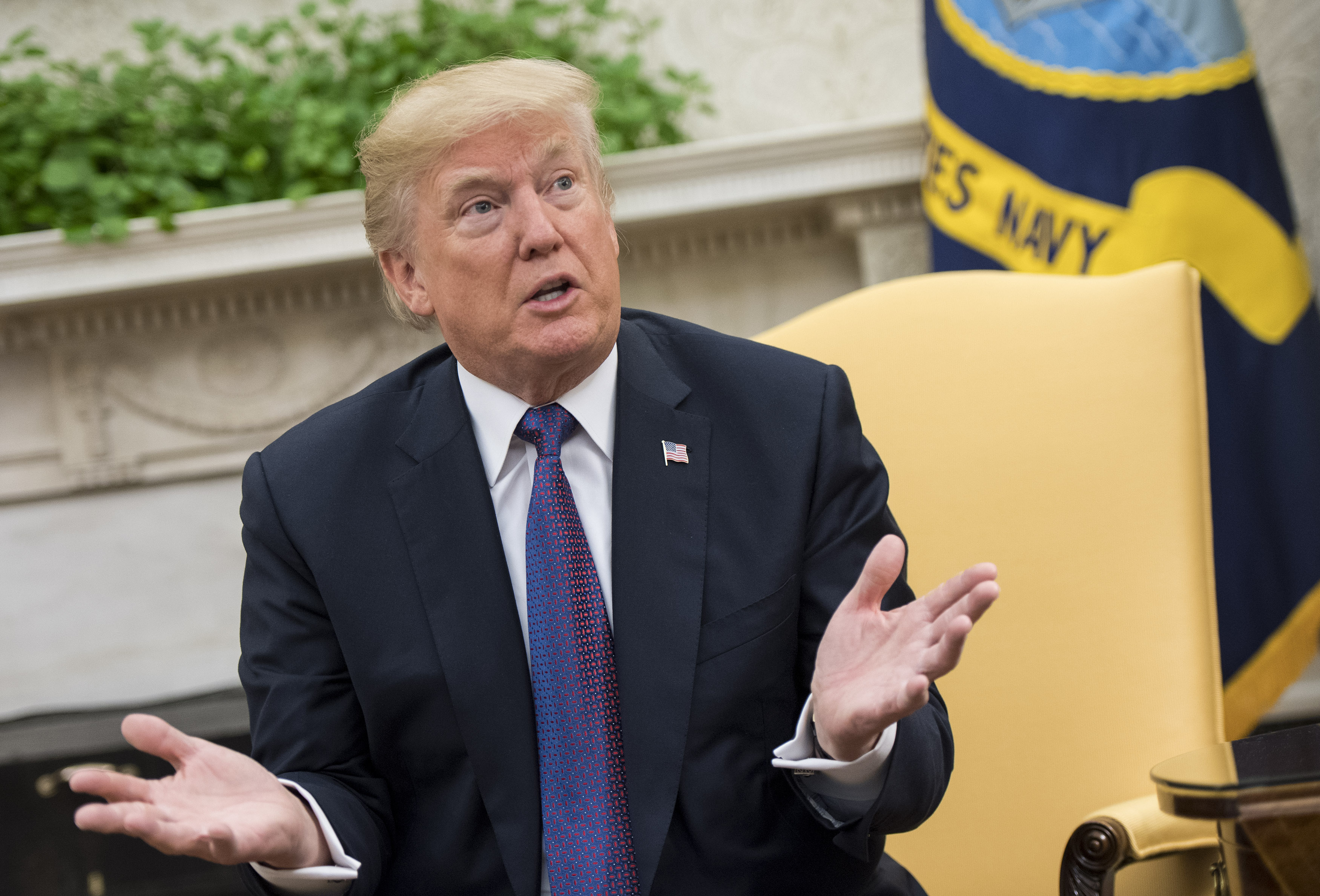 President Trump Meets With Governor Ricardo Rossello of Puerto Rico