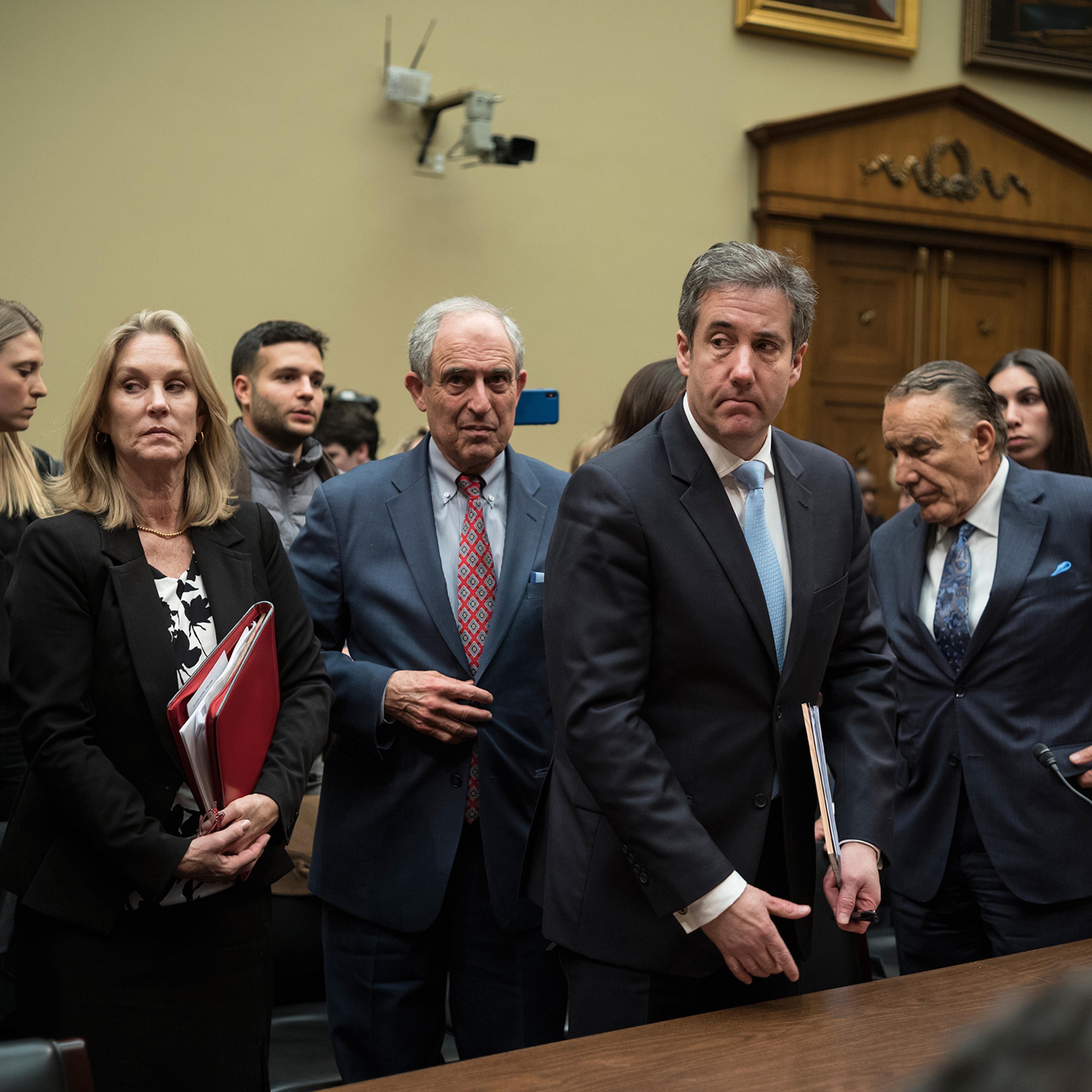 Michael Cohen testifies before the House Oversight Committee, Washington, D.C. , Feb. 27, 2019.