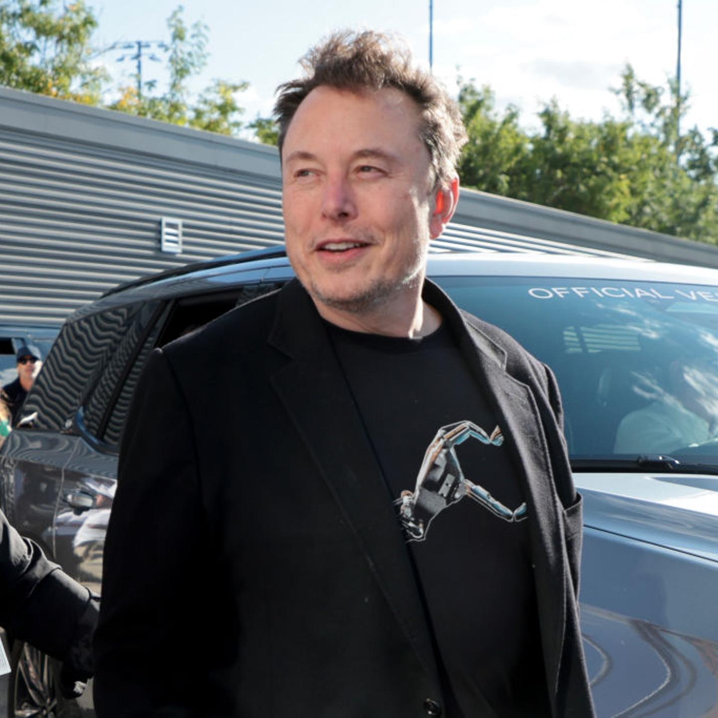 Elon Musk attends the men's final of the 2024 U.S. Open Tennis Championships at the USTA Billie Jean King Tennis Center in New York City on Sept. 8, 2024.