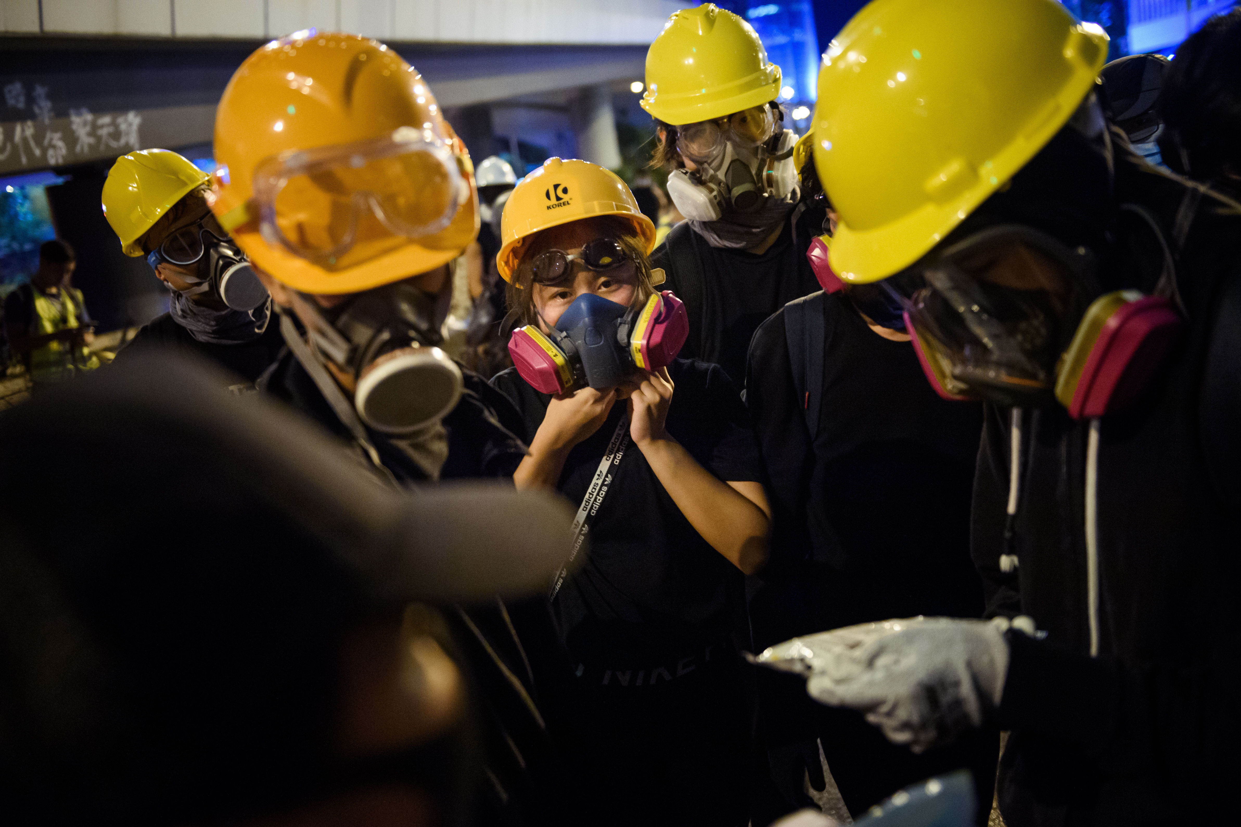 Protests in Hong Kong