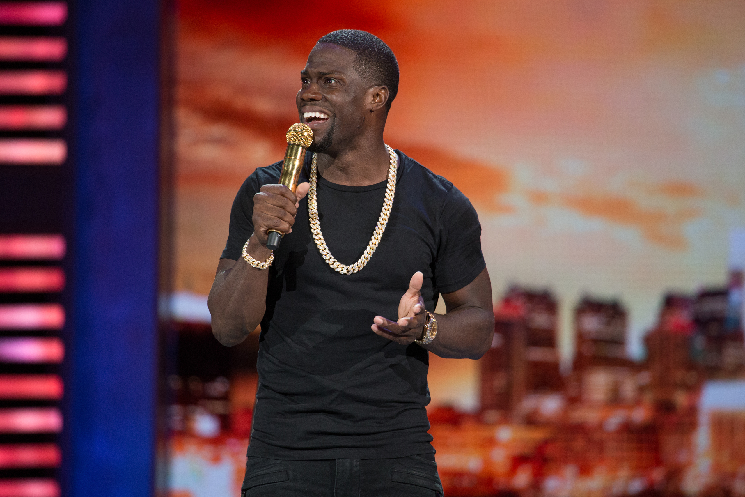 In Universal Pictures’ "Kevin Hart: What Now?," comedic rock-star KEVIN HART follows up his 2013 hit stand-up concert movie Let Me Explain, which grossed $32 million domestically and became the third-highest live stand-up comedy movie of all time. Hart t