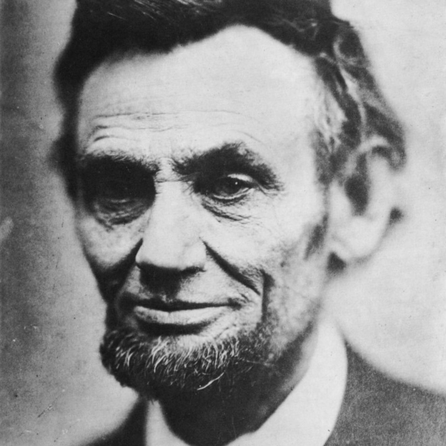 Last photograph of Abraham Lincoln, (1809-1865), April 1865.