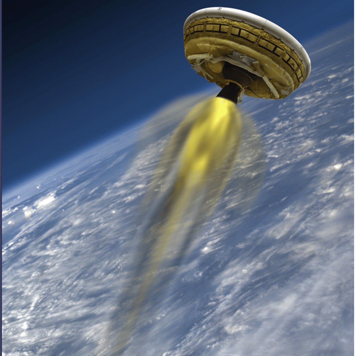 Flying saucer? Nope—but cool all the same