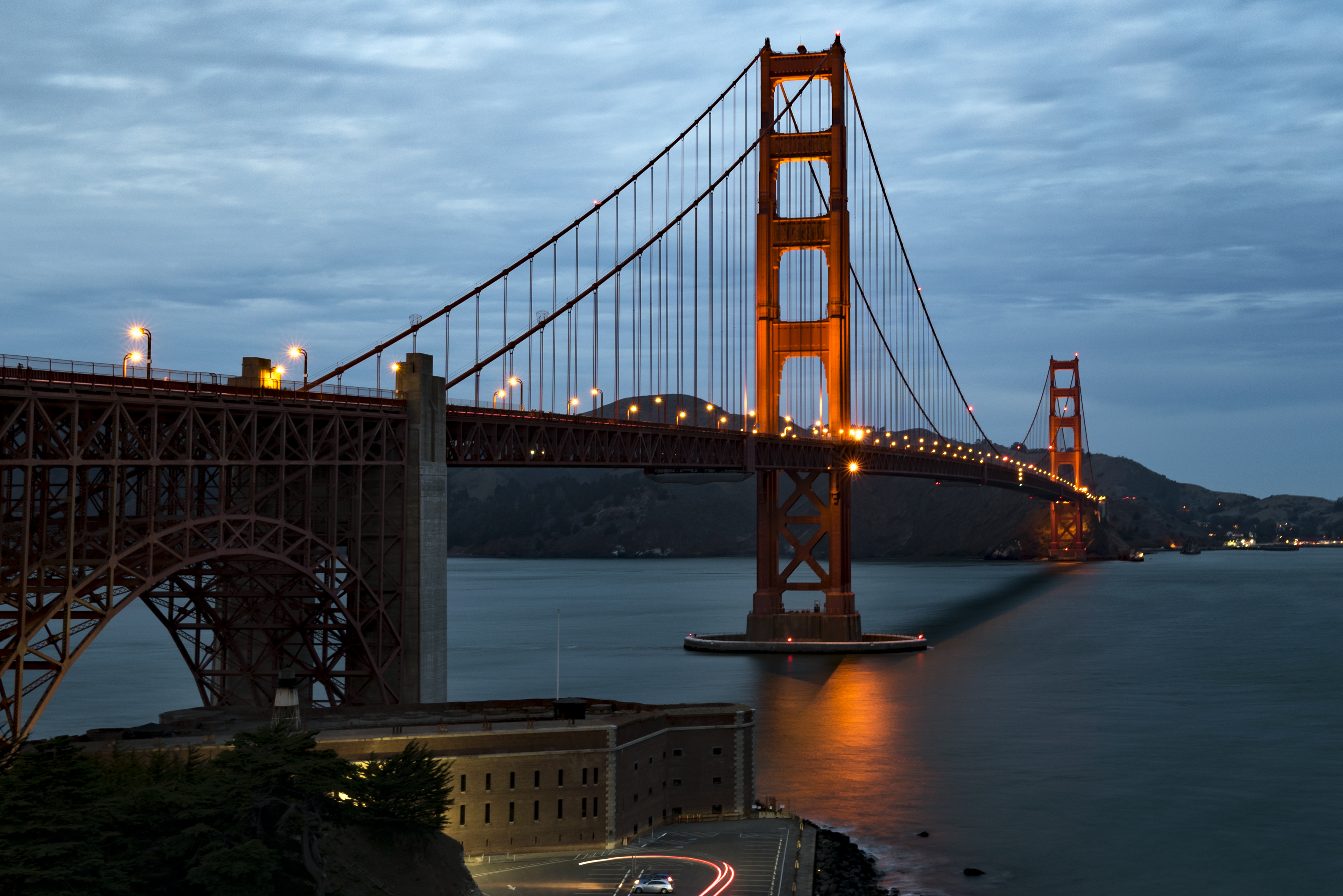 The Golden Gate Bridge in San Francisco