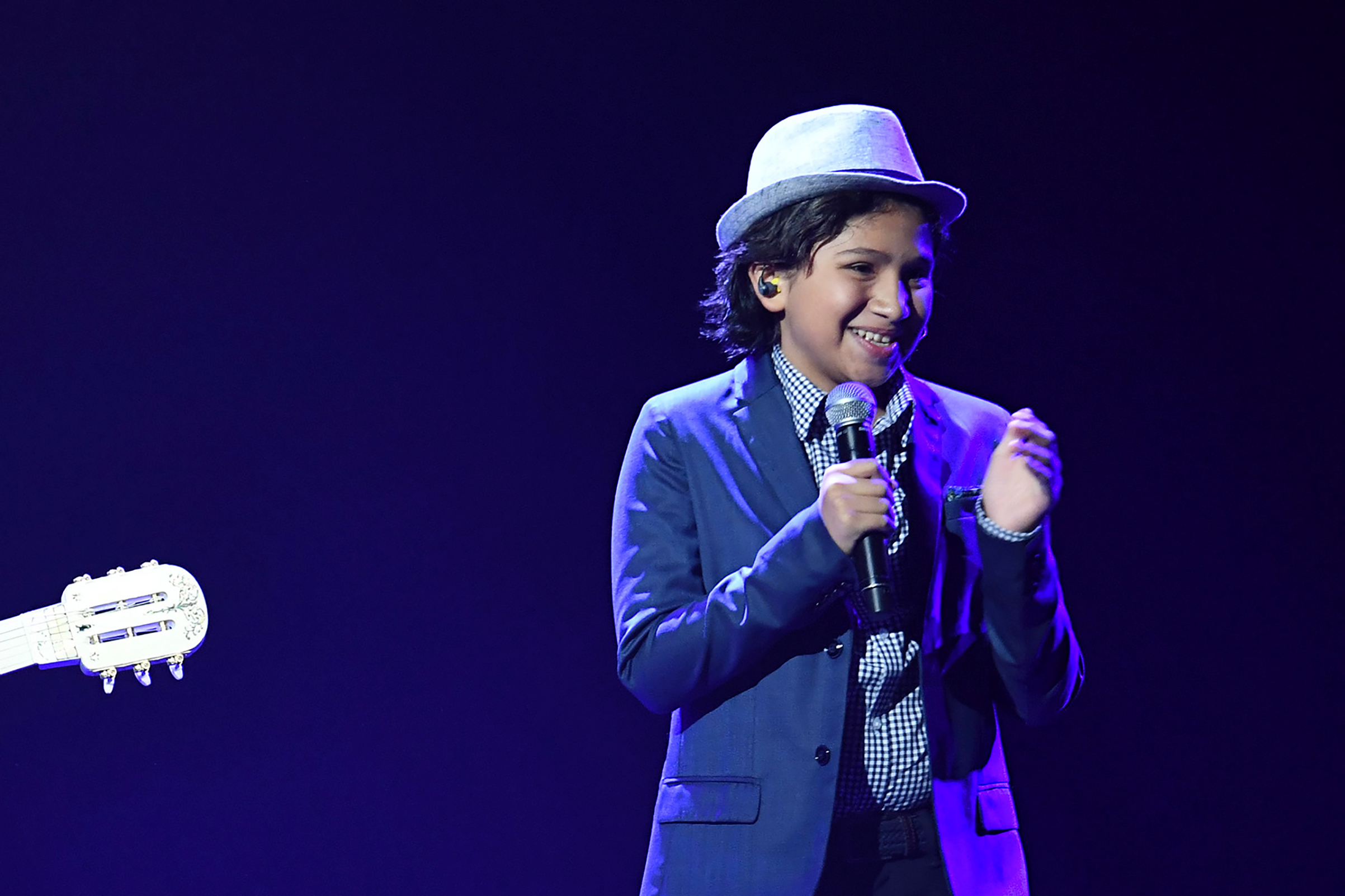 Anthony Gonzalez performs at the Anaheim Convention Center on July 14, 2017.
