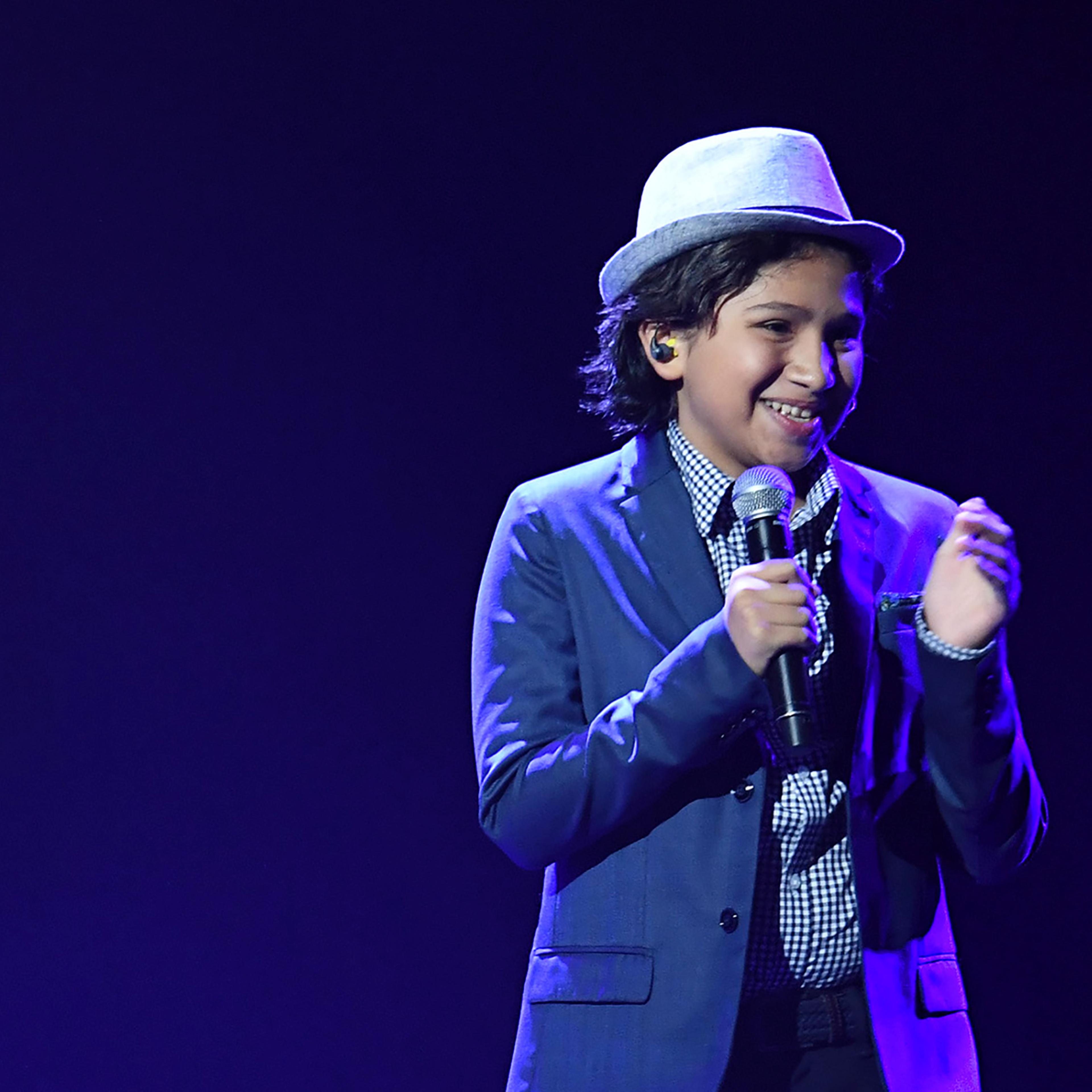 Anthony Gonzalez performs at the Anaheim Convention Center on July 14, 2017.