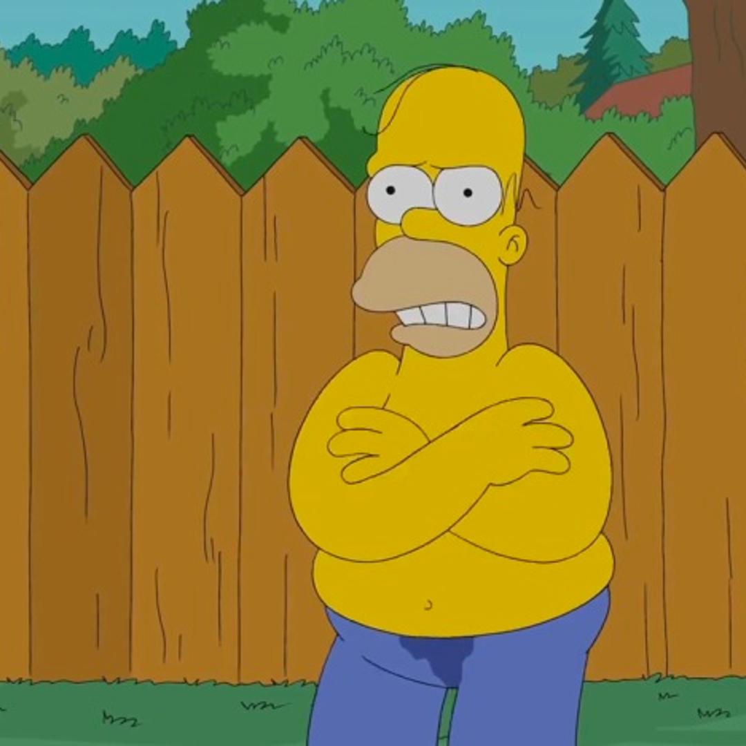 Simpsons Ice Bucket Challenge