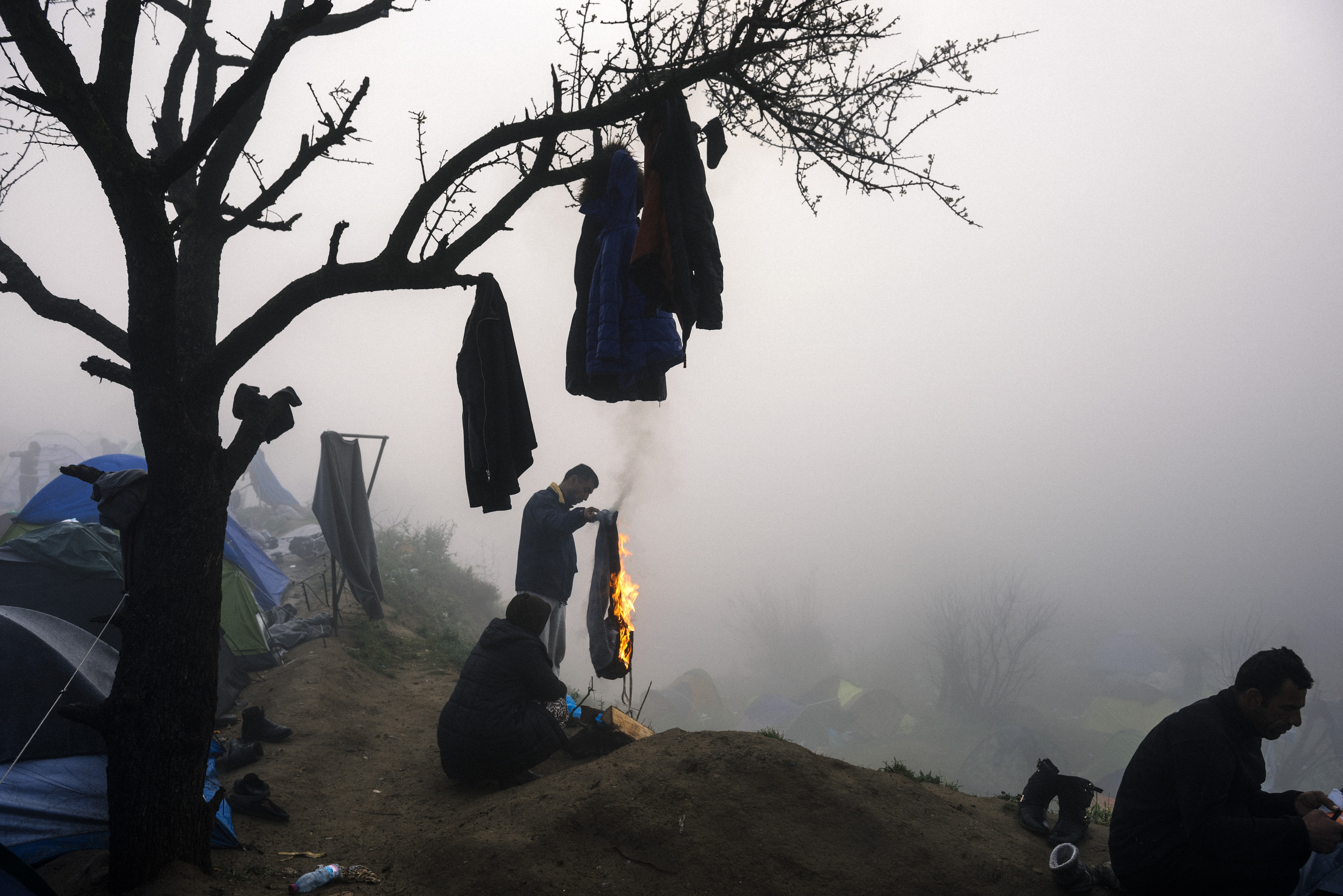 TOPSHOT-GREECE-MACEDONIA-EUROPE-MIGRANTS
