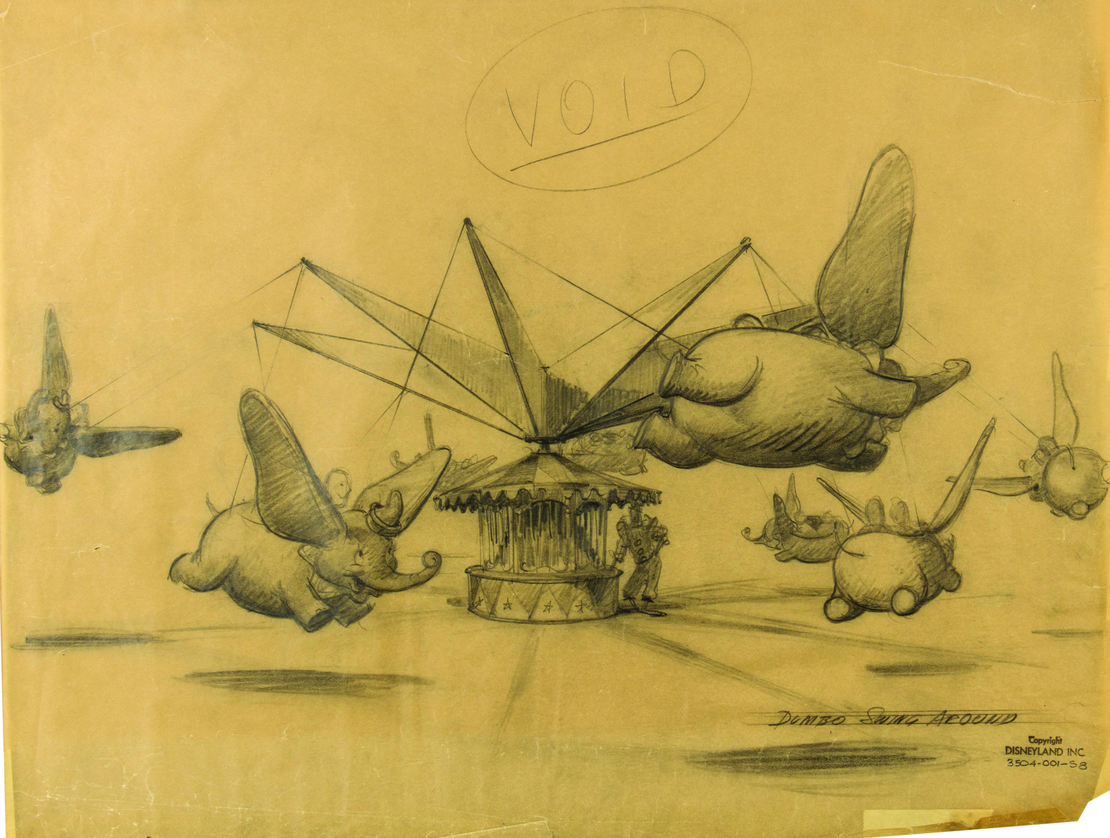 Original Disneyland Concept Art Shows How Rides Are Designed