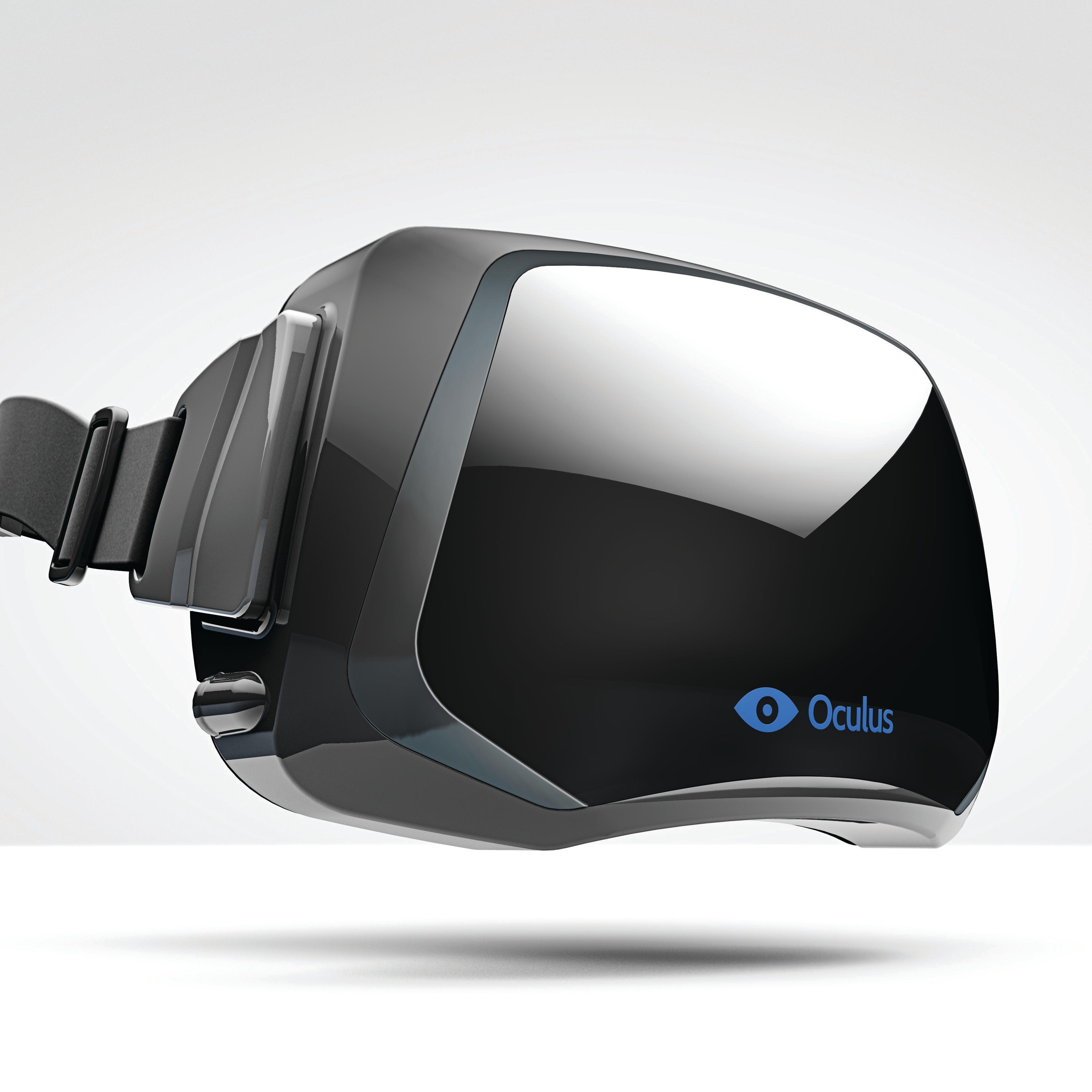 A whole new world An early prototype for the Oculus Rift, which raised $2.4 million on Kickstarter