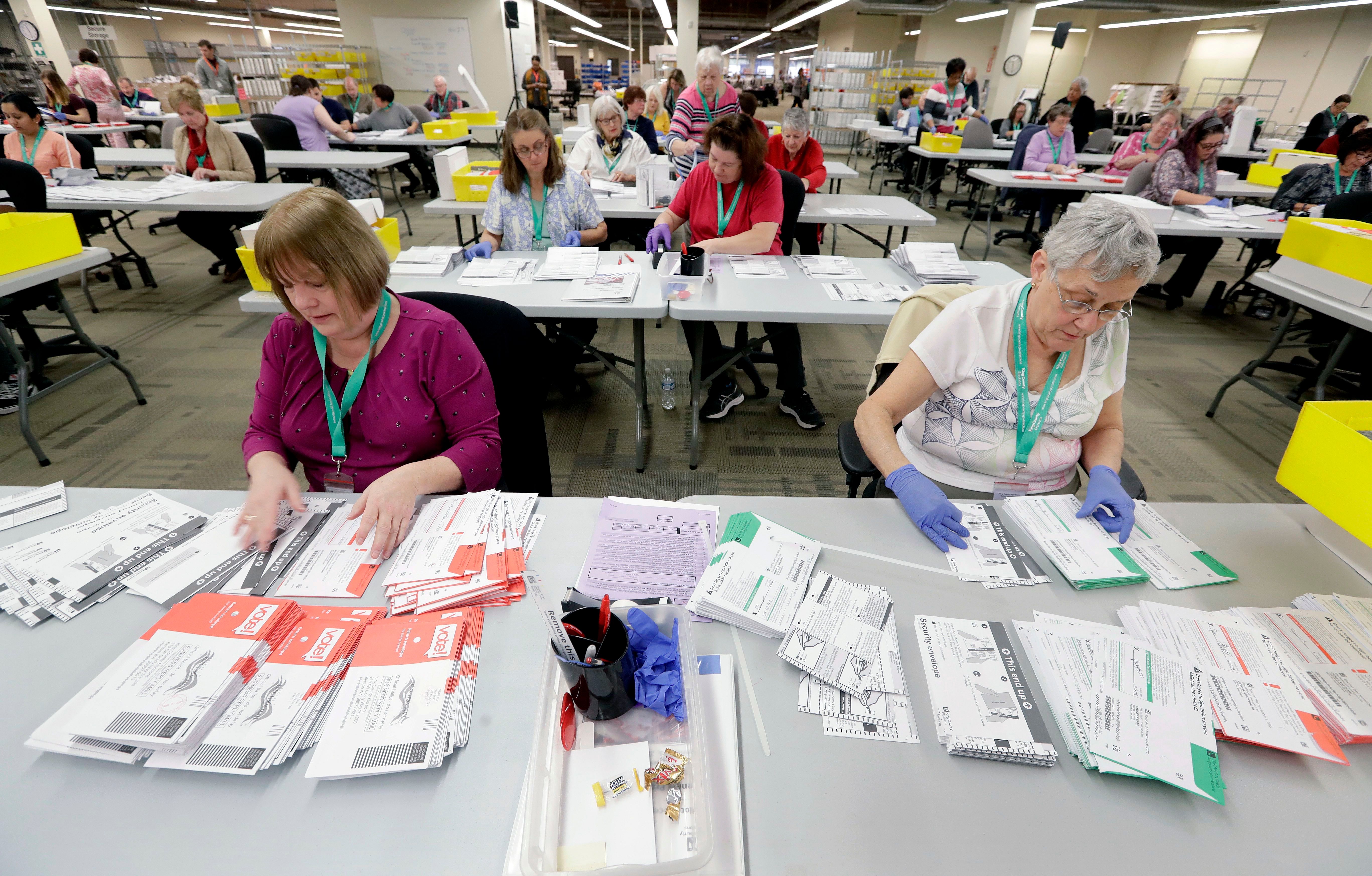 Election 2018 Washington, Renton, USA - 07 Nov 2018