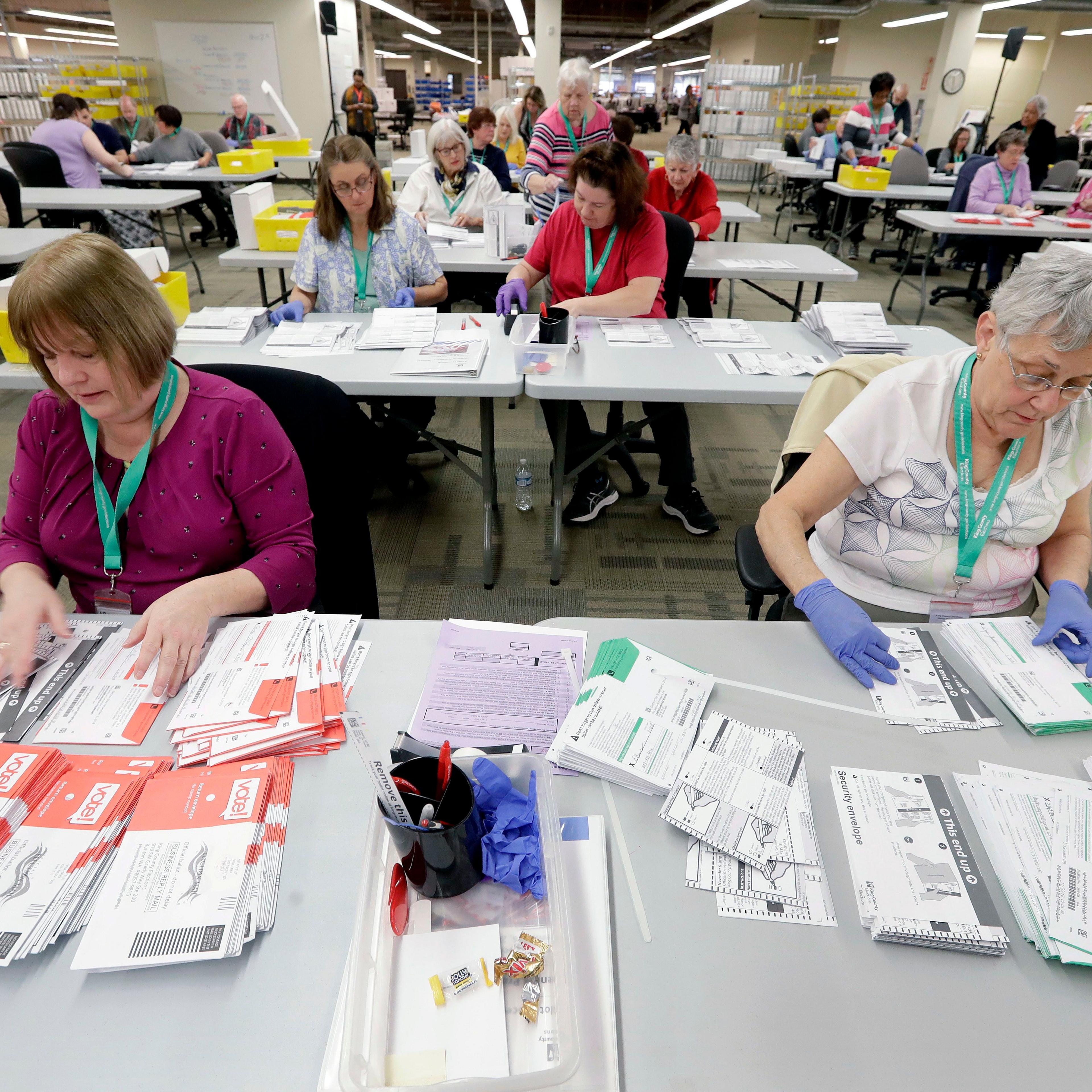 Election 2018 Washington, Renton, USA - 07 Nov 2018
