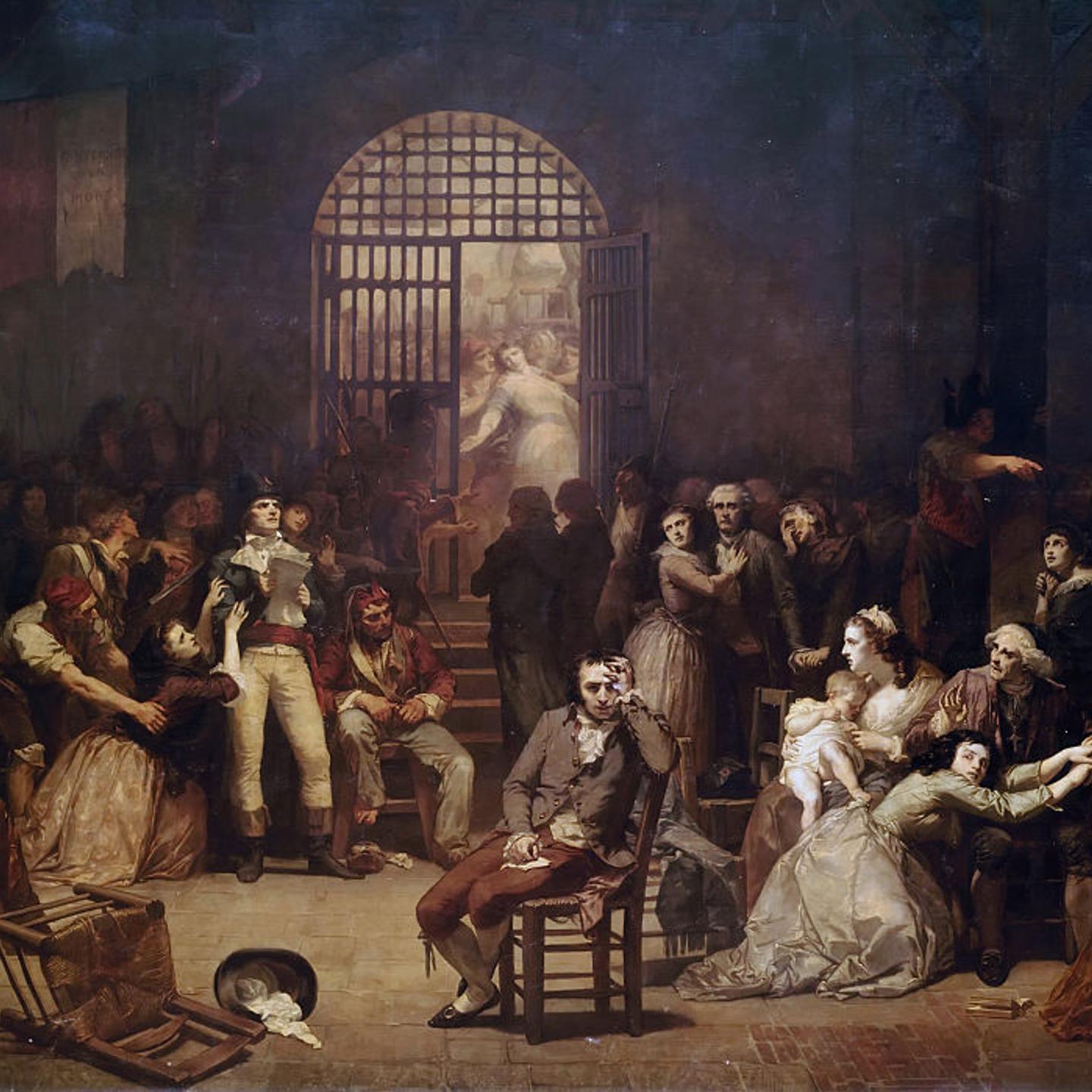 The Call for the Last Victims of the Terror, 7-9 Thermidor, Year 2 (25-27 July 1794). Artist: Muller (Müller), Charles Louis Lucien (1815-1892)