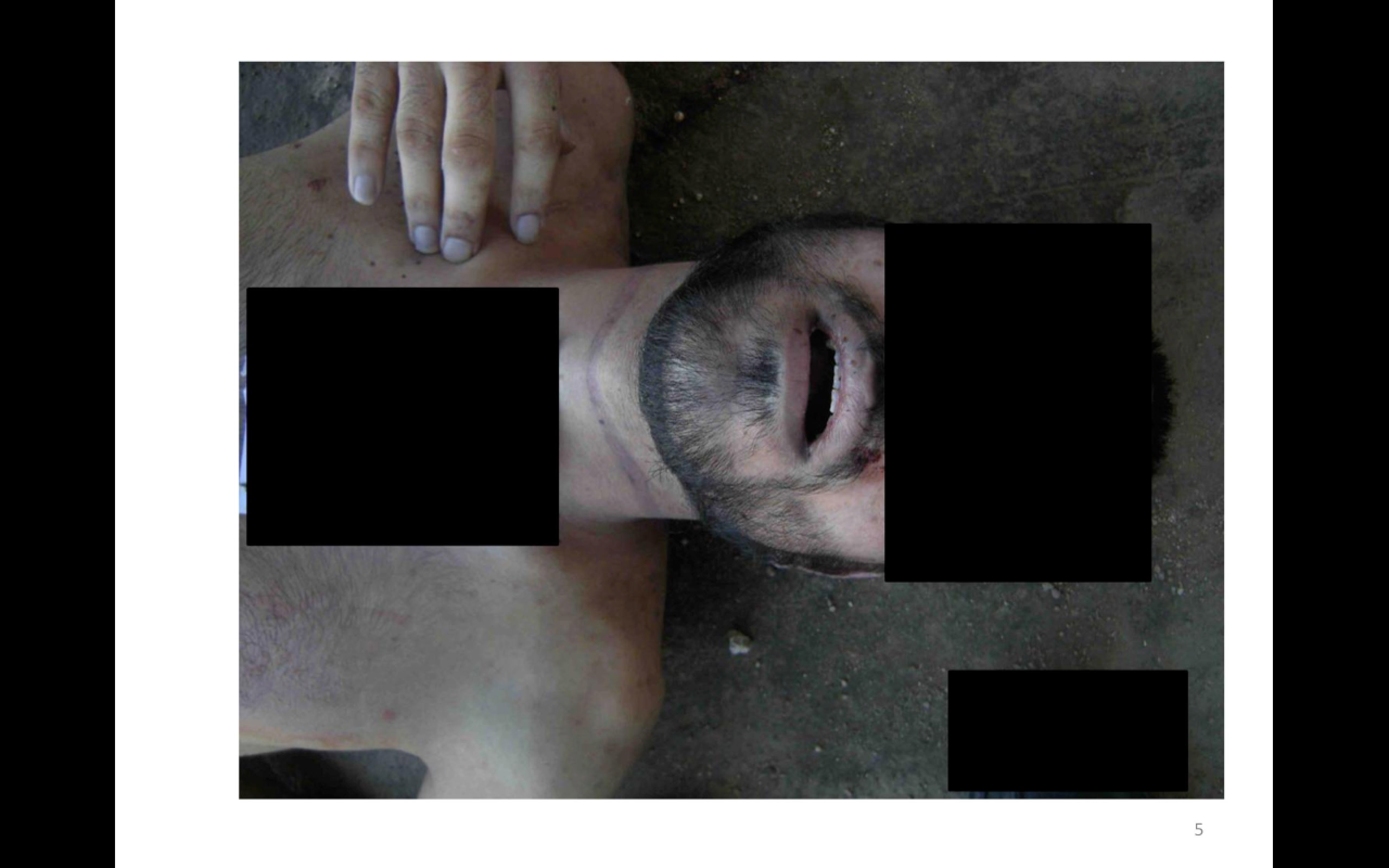 Syria War Crimes Evidences