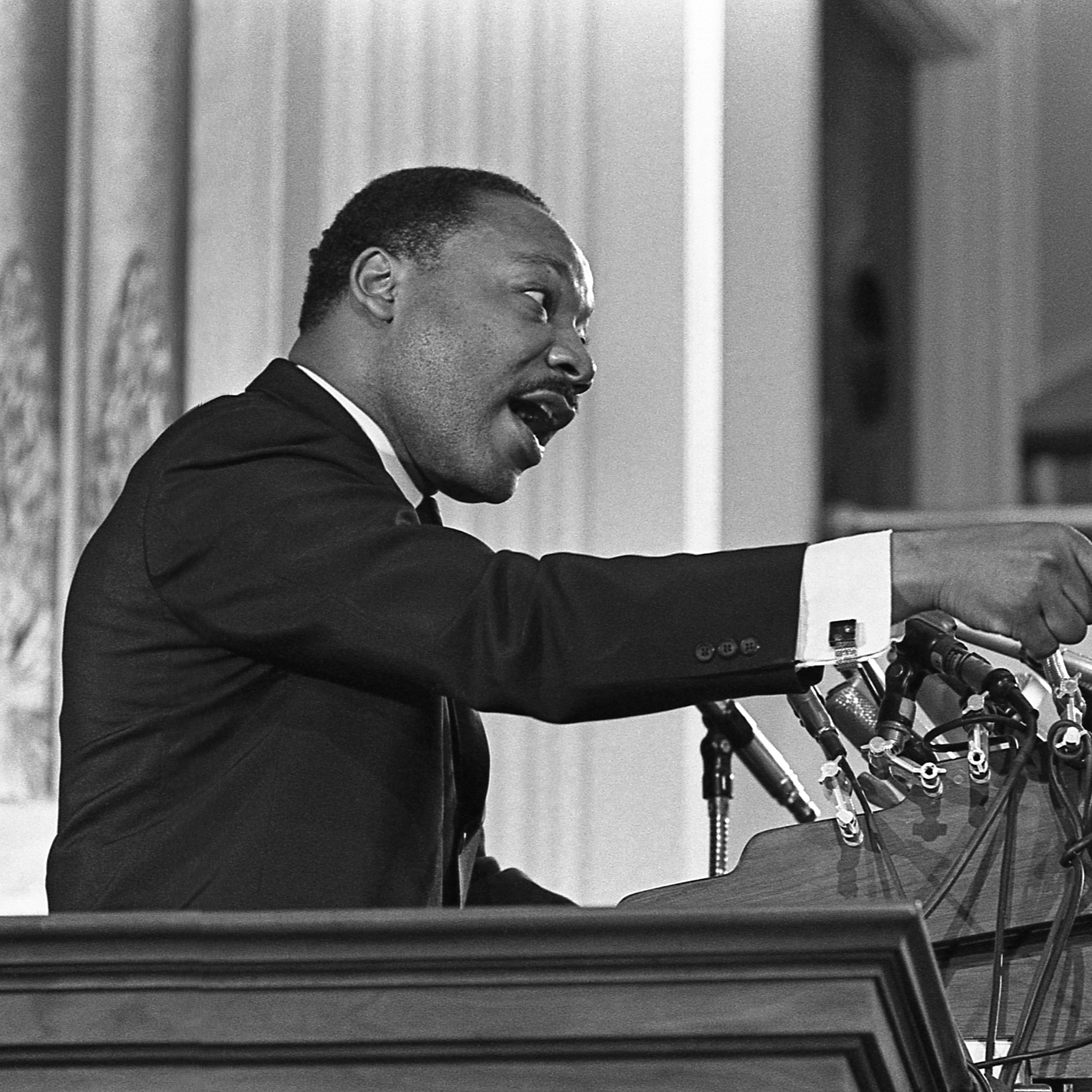 Dr. King Speaks At New York Avenue Presbyterian Church